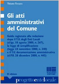 Gli atti amministrativi del comune Politics & History
