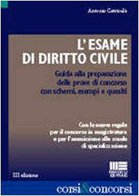 L'esame di diritto civile. Guida alla preparazione delle prove di concorso con schemi, esempi e quesiti Law