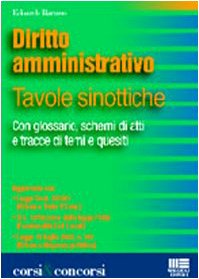 Diritto amministrativo. Tavole sinottiche (Corsi & concorsi) Law