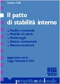 Il patto di stabilità interno (Progetto ente locale) Business, Finance & Career