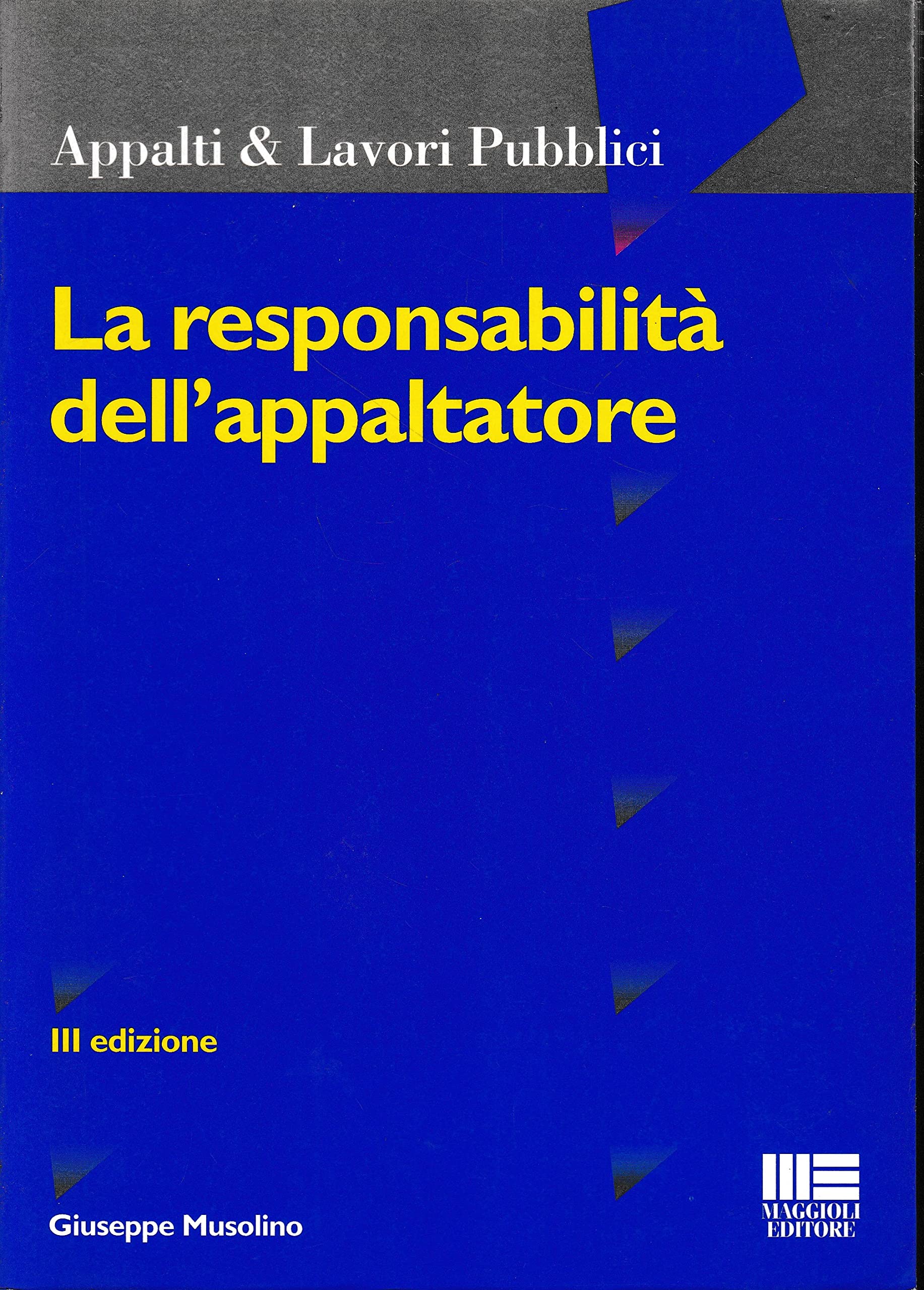 La responsabilità dell'appaltatore (Ambiente territorio edilizia urbanistica) Law