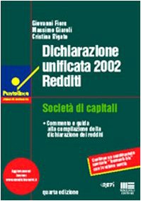 Dichiarazione unificata 2002. Redditi Law