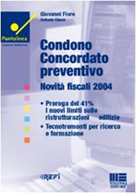 Condono concordato preventivo Law