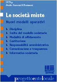 Le società miste (Progetto ente locale) Law