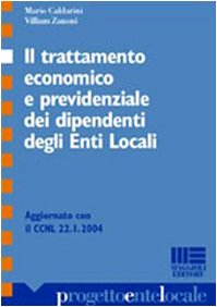Il trattamento economico e previdenziale dei dipendenti degli enti locali Law