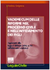 Vademecum delle riforme nel processo civile e nell'affidamento dei figli book