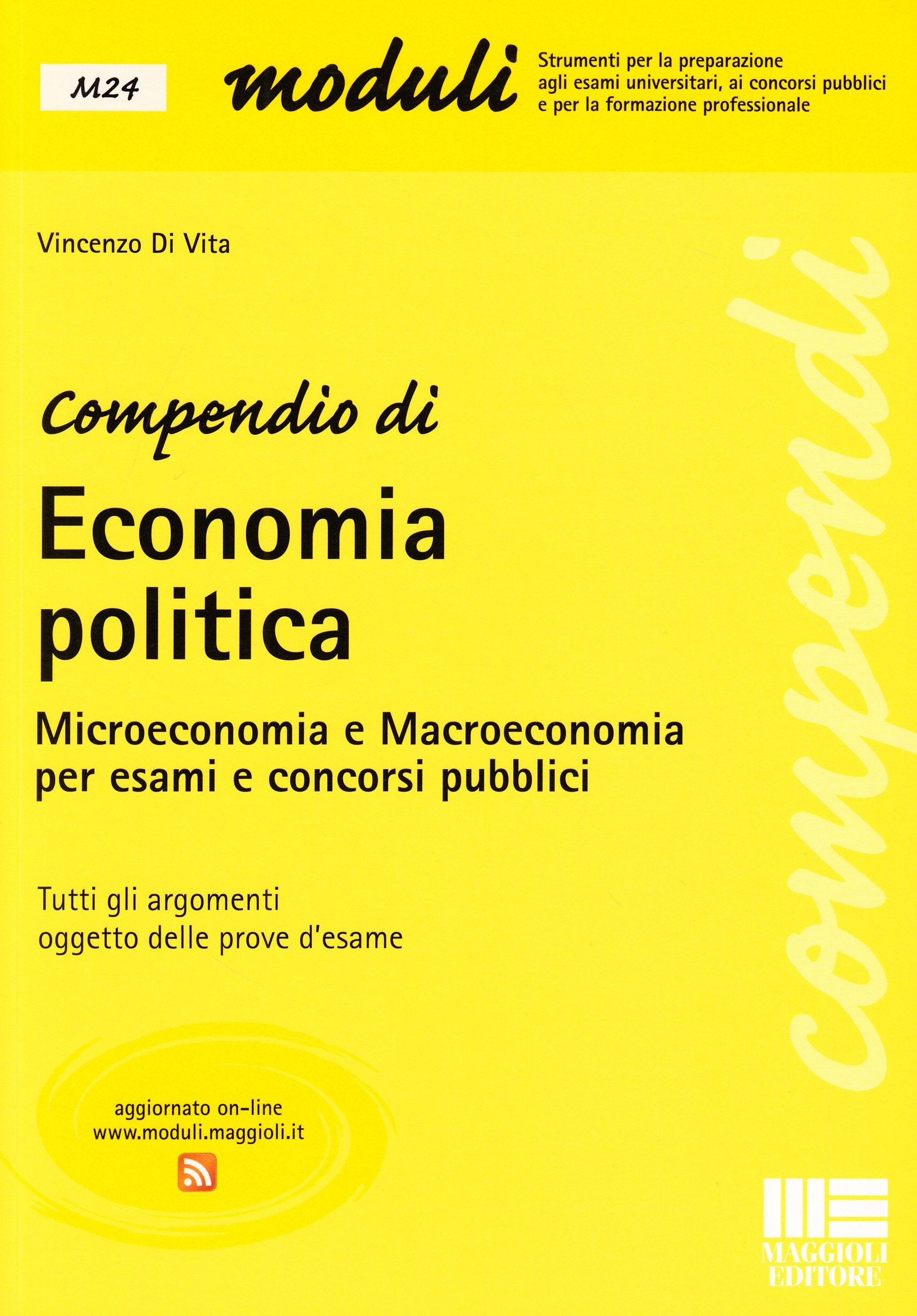 Compendio di economia politica book
