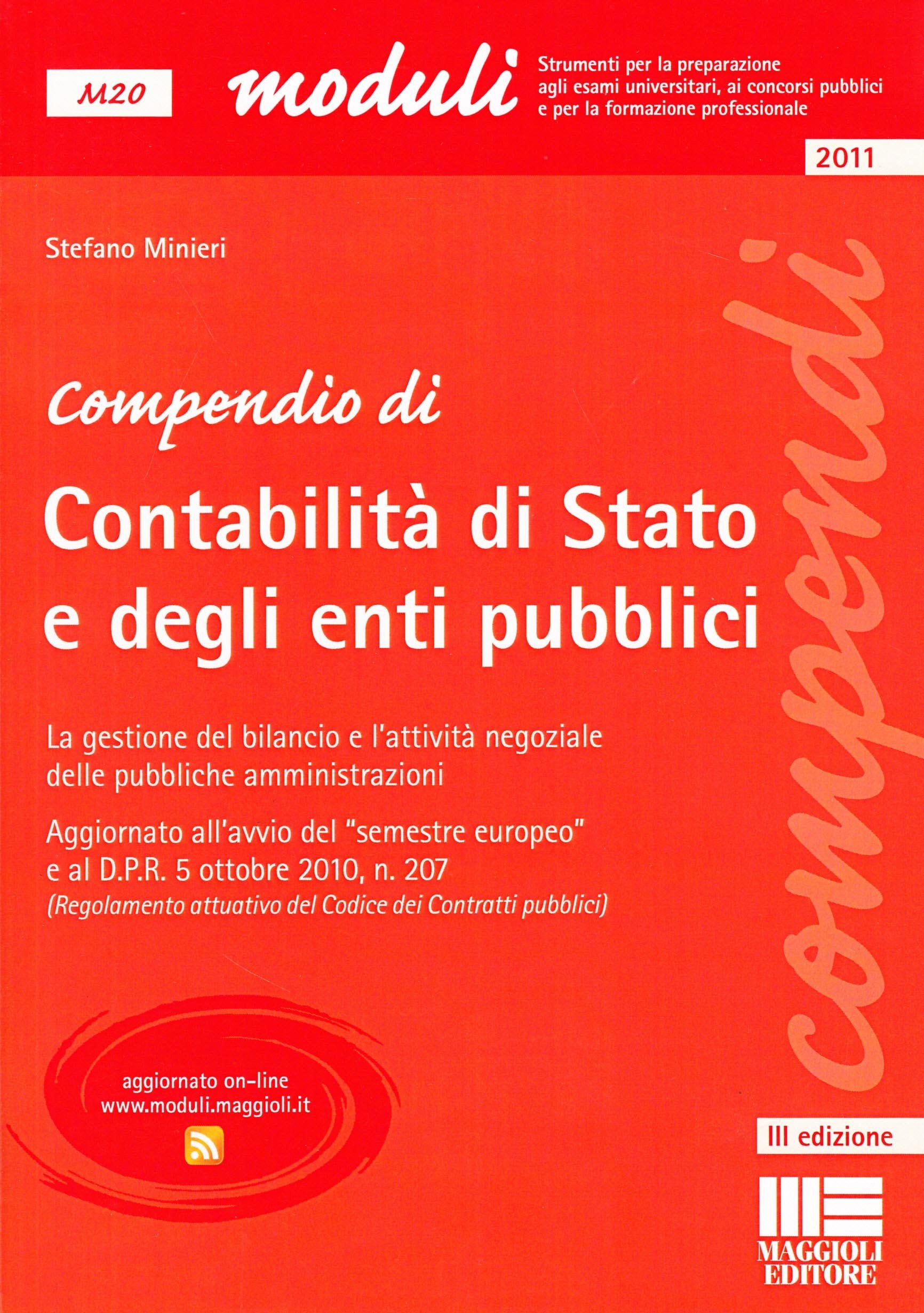 Compendio di contabilità di Stato e degli enti pubblici book