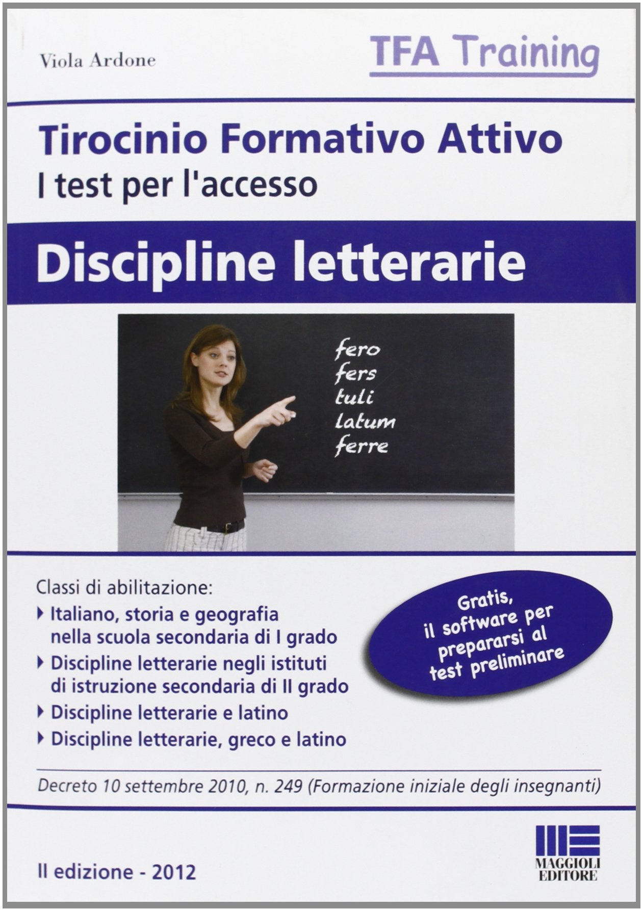 Tirocinio formativo attivo. Discipline letterarie book