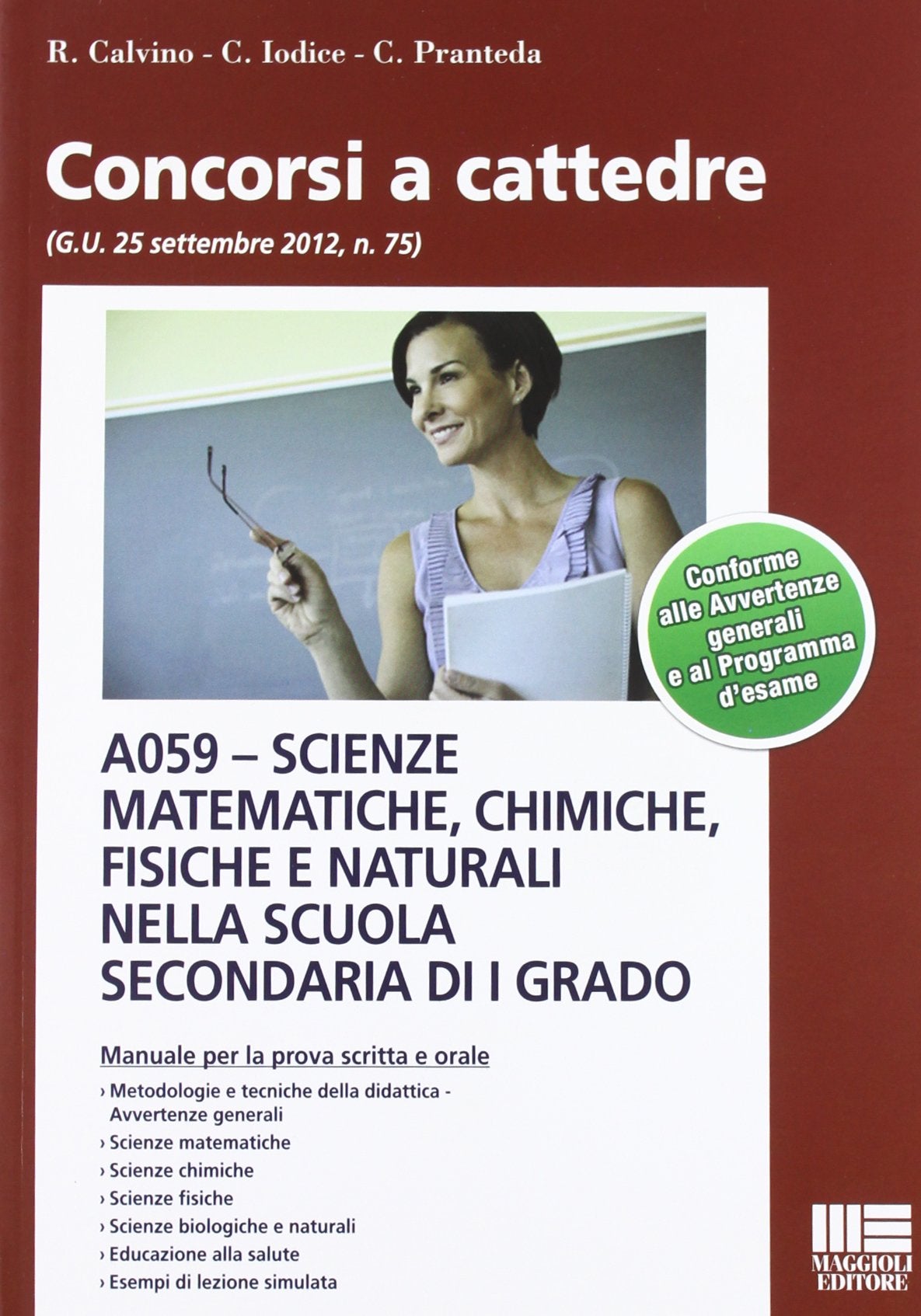 A059 Scienze matematiche, chimiche, fisiche e naturali nella scuola secondaria di I grado book
