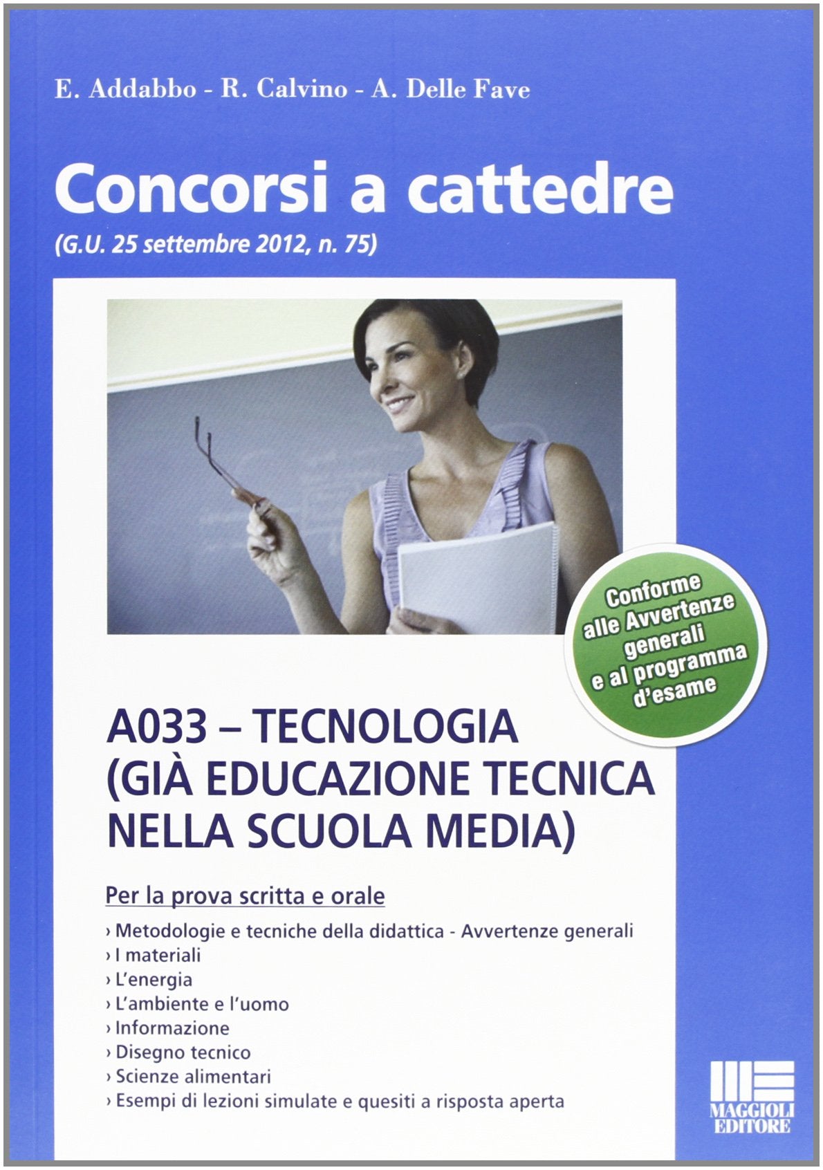 A033. Tecnologia (già Educazione tecnica nella scuola media) book
