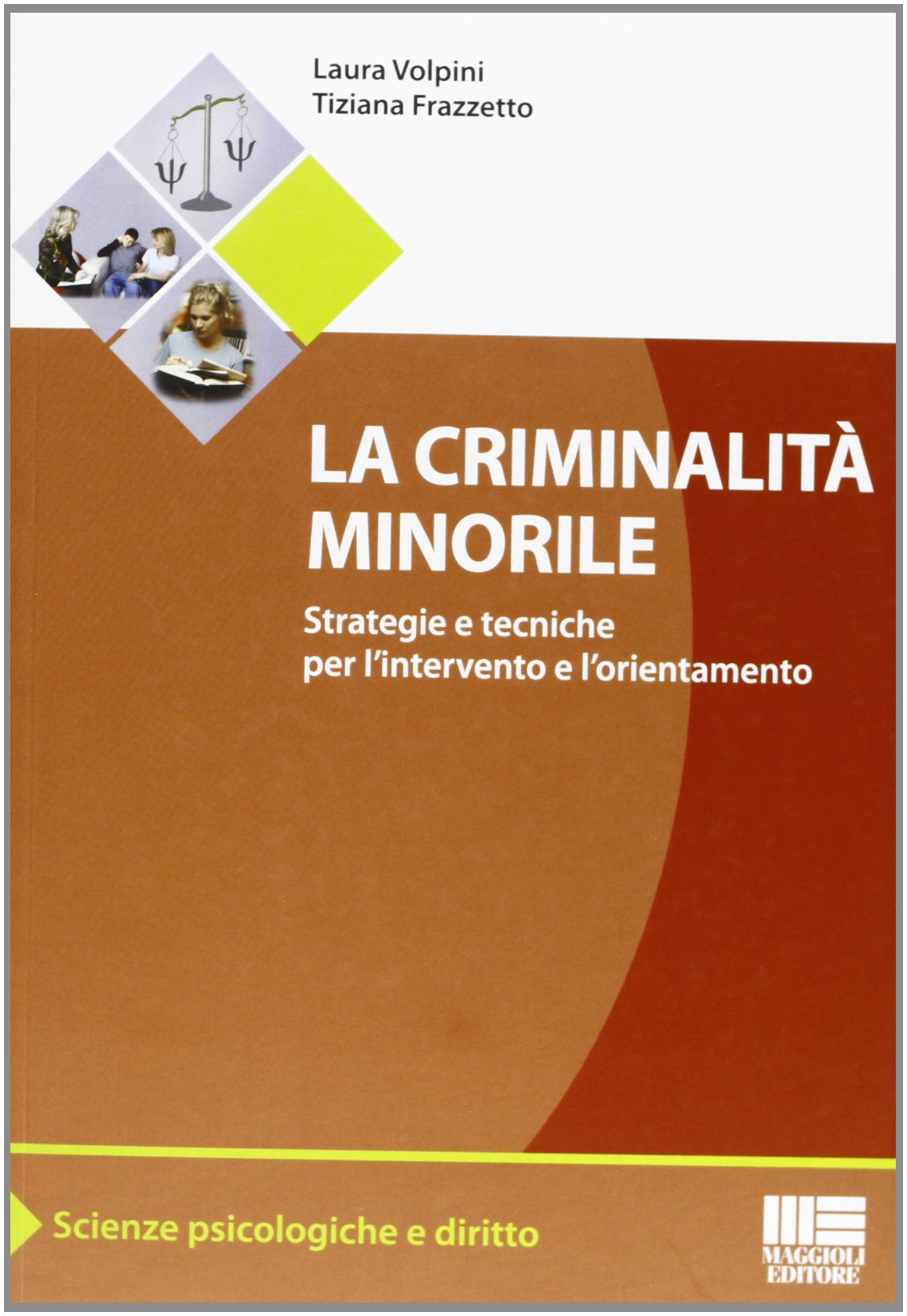 La criminalità minorile. Strategie e tecniche per l'intervento e l'orientamento book