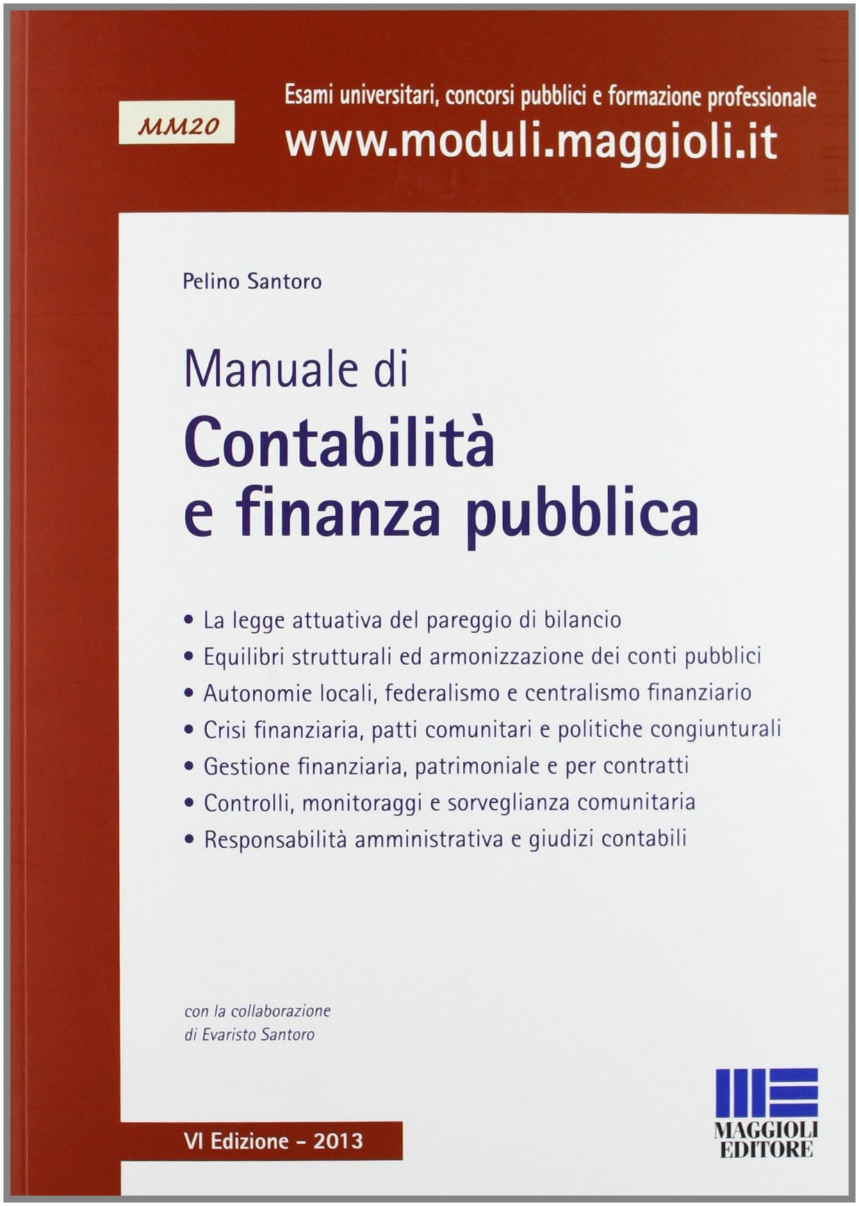 Manuale di contabilità e finanza pubblica book