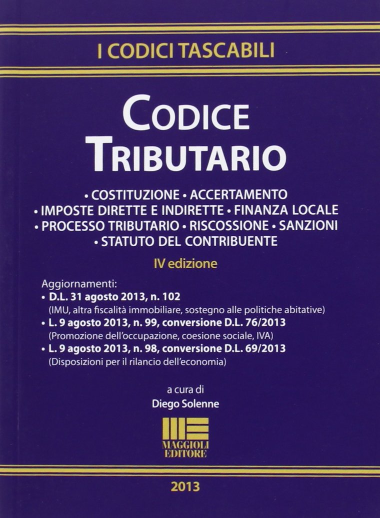 Codice tributario (I codici tascabili) Law