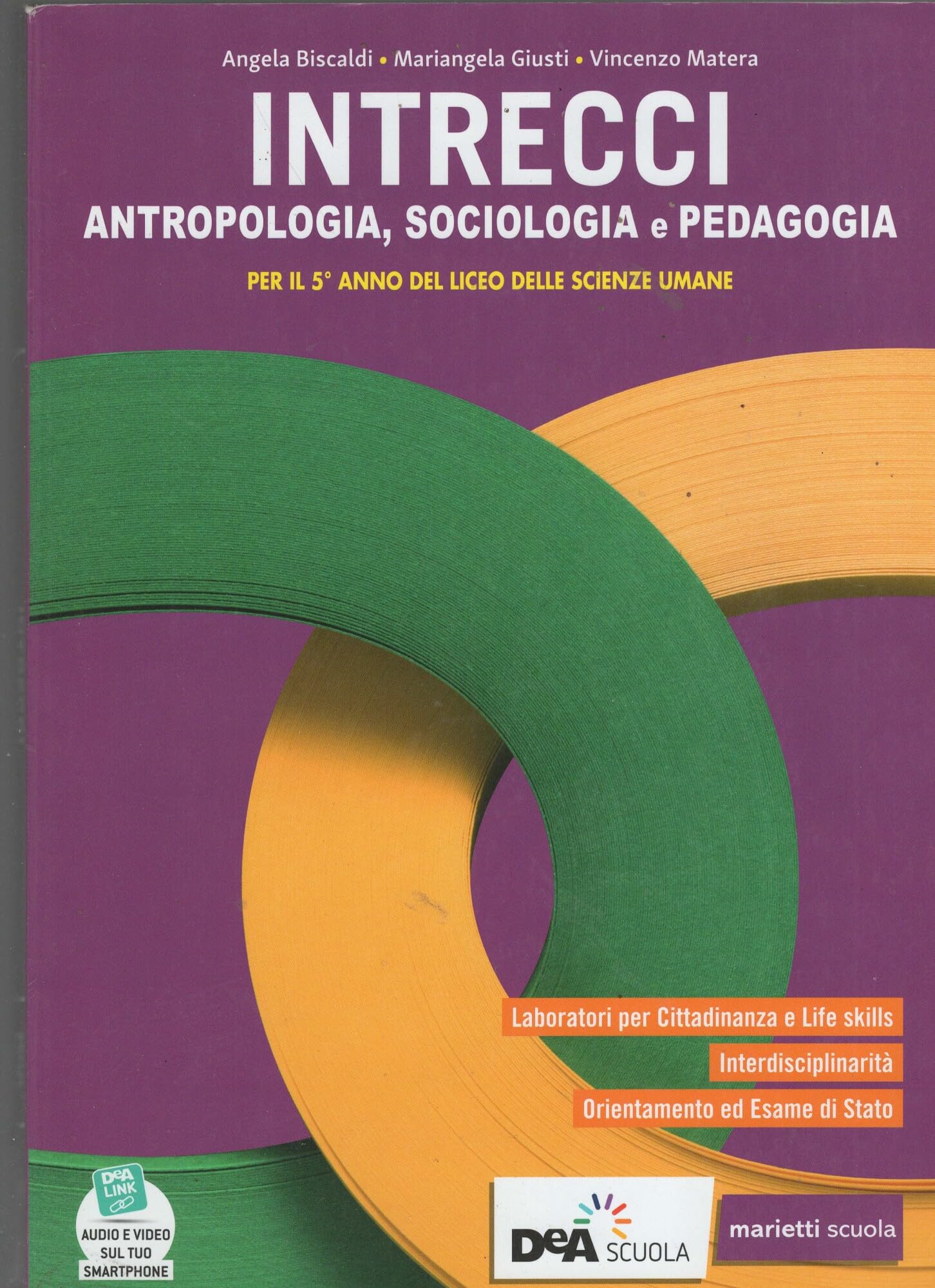 Intrecci. Antropologia, sociologia e pedagogia. Per la 5ª classe del Liceo delle scienze umane. Con e-book. Con espansione online Professional & Reference Books