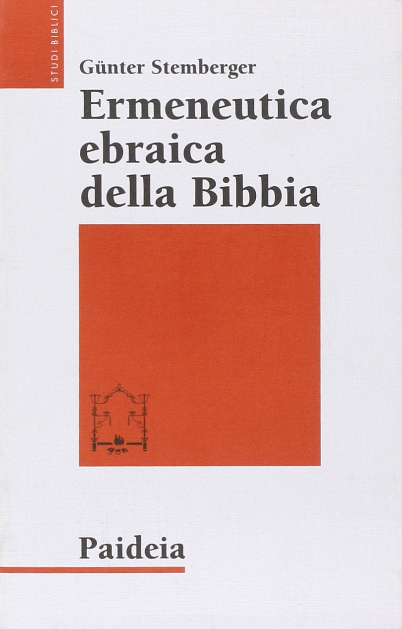 Ermeneutica ebraica della Bibbia (Studi biblici) Religion & Esotericism