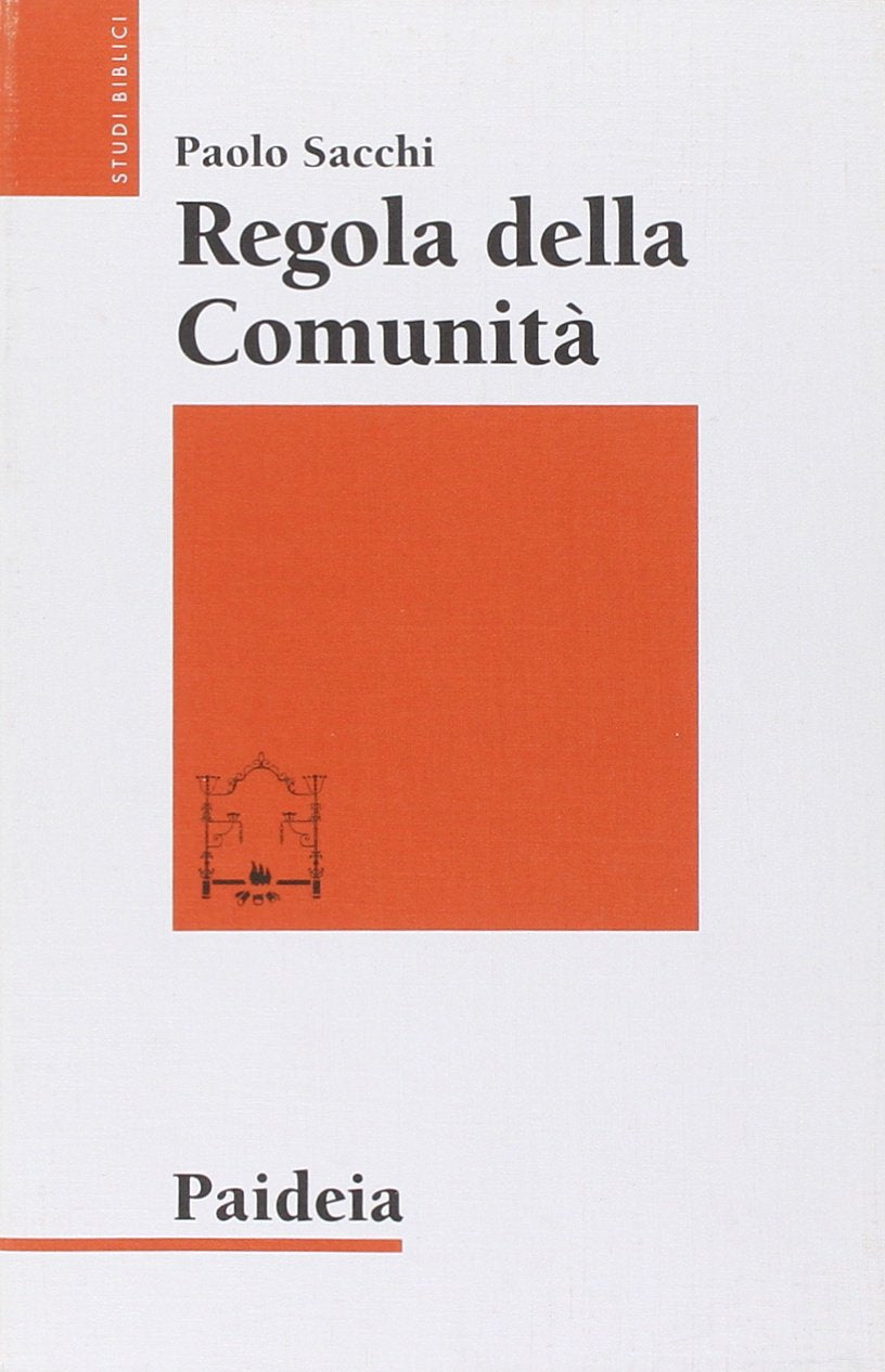 Regola della comunità (Studi biblici) Religion & Esotericism