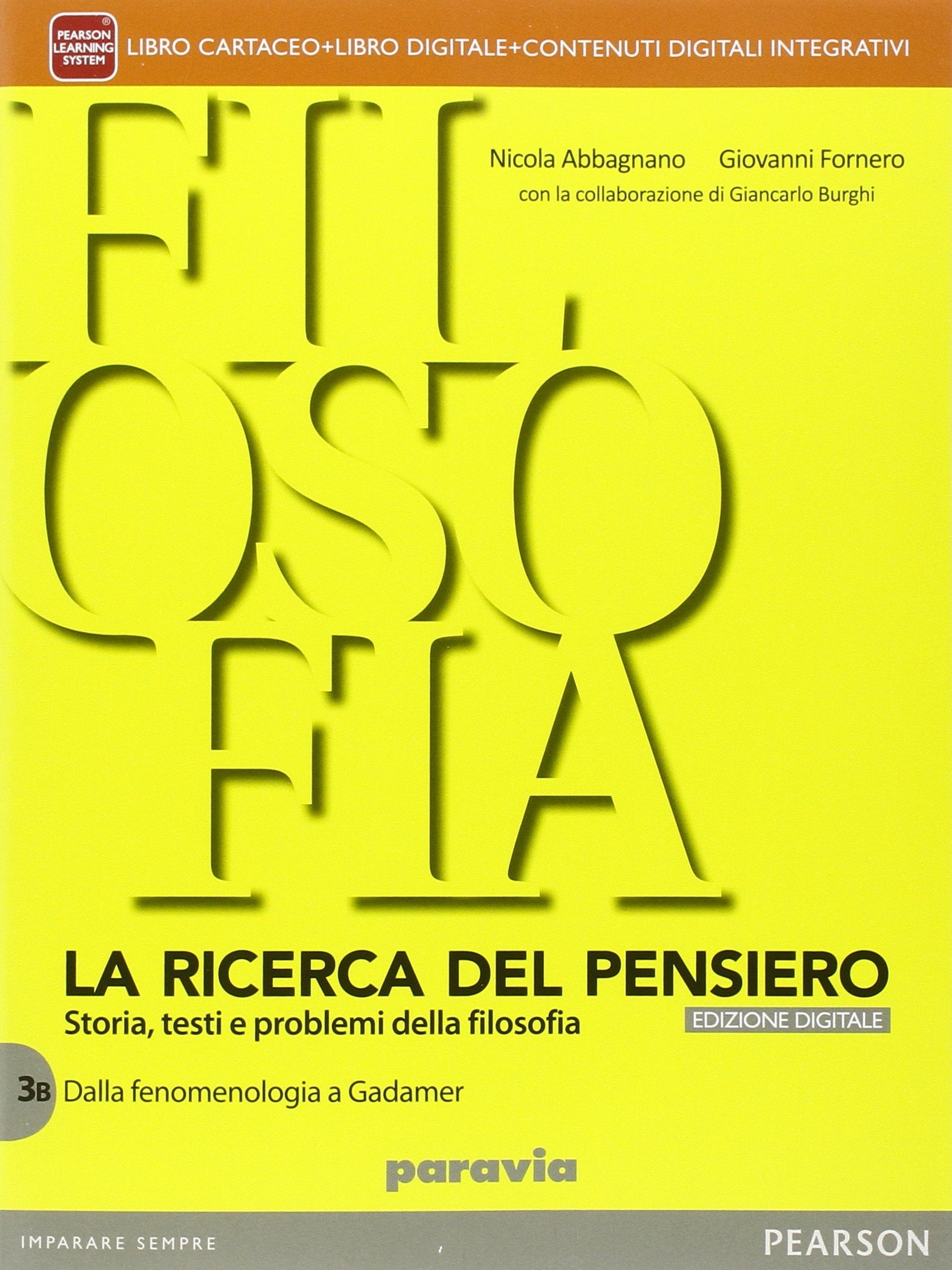 Ricerca del pensiero. Vol. 3A-3B. Per le Scuole superiori. Con e-book. Con espansione online Professional & Reference Books