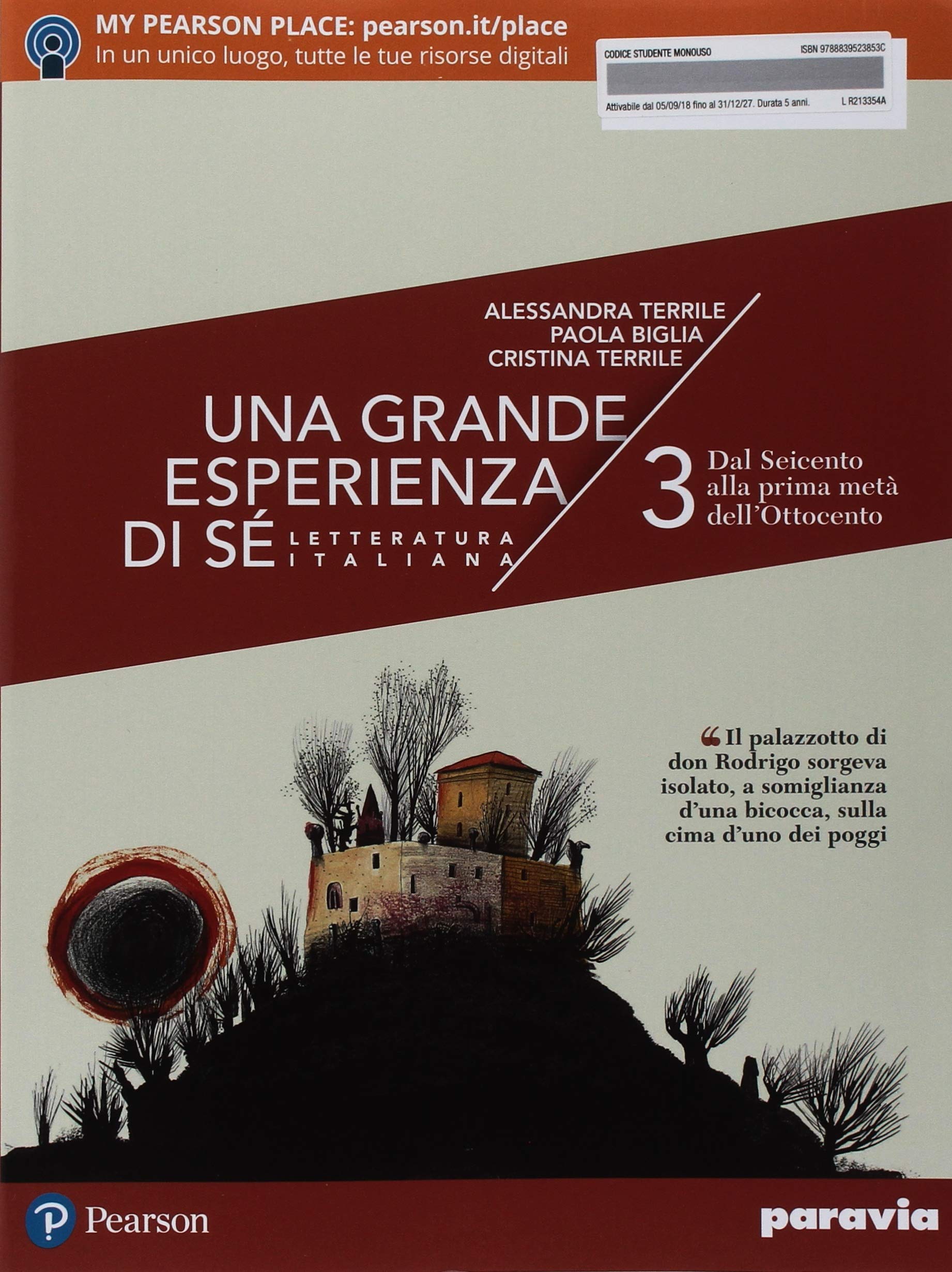 Una grande esperienza di sé. Verso la prova INVALSI di italiano 2. Per il 2° biennio e 5° anno delle Scuole superiori. Con ebook. Con espansione ... alla prima metà dell'Ottocento (Vol. 3) Professional & Reference Books