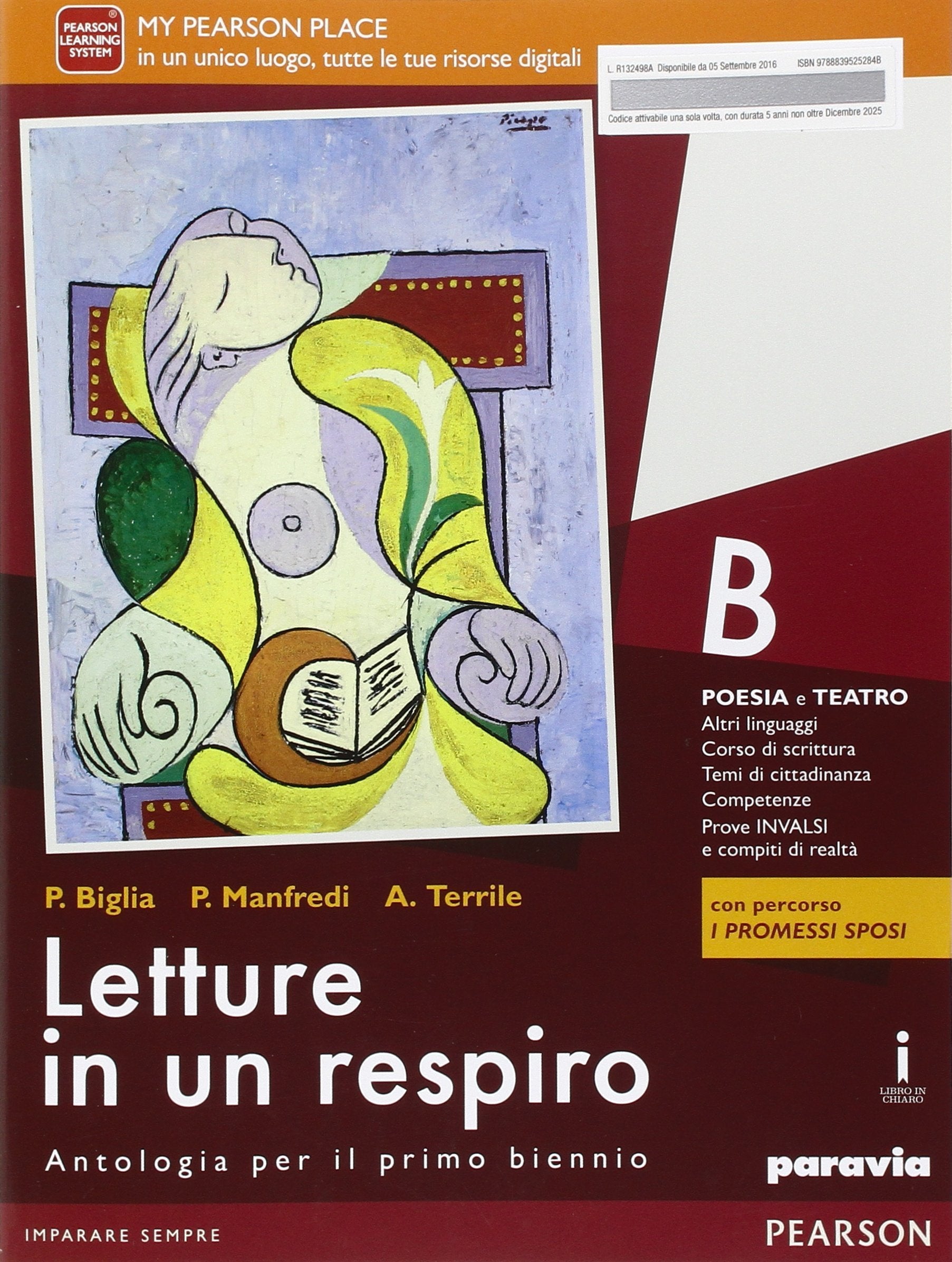Letture in un respiro. Vol. B. Con Percorso I promessi sposi. Per le Scuole superiori. Con e-book. Con espansione online Professional & Reference Books
