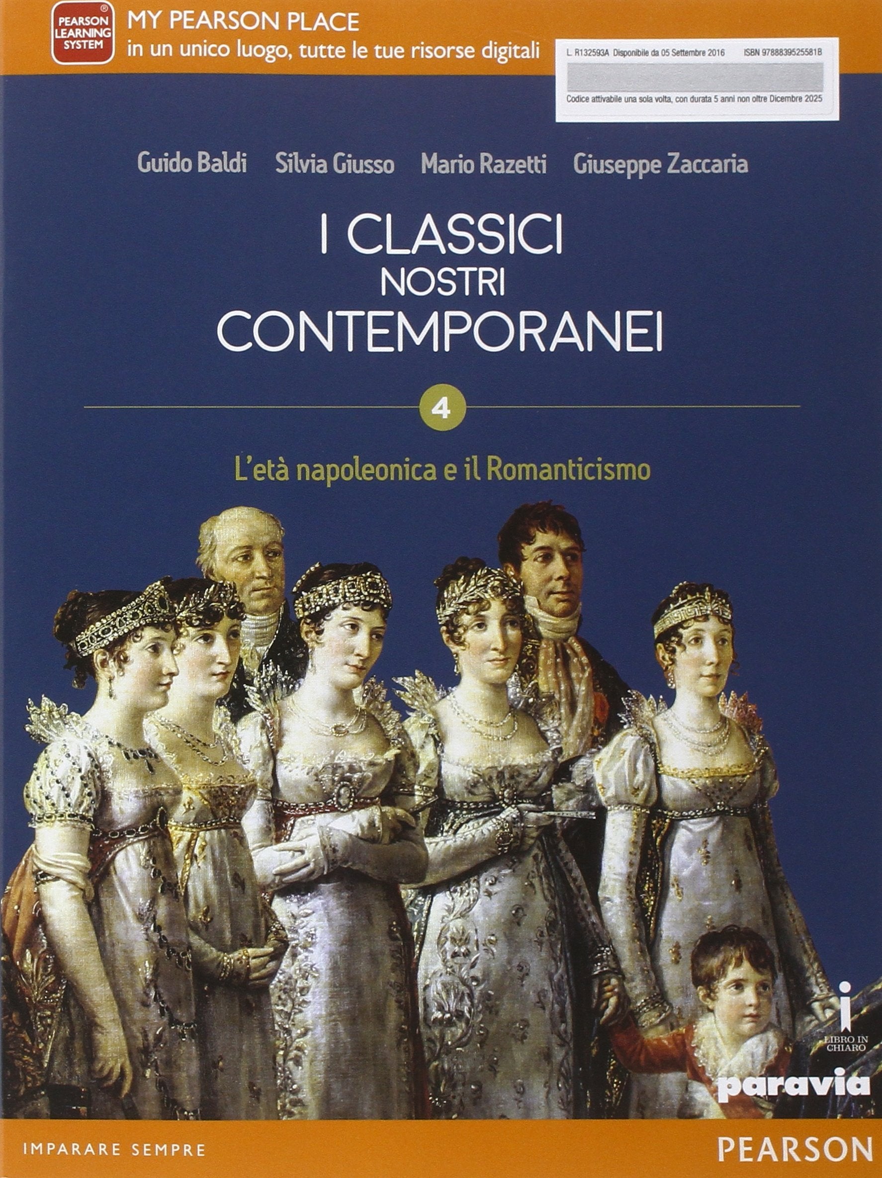 Classici nostri contemporanei. Con espansione online. Per le Scuole superiori. Con e-book (Vol. 4) Professional & Reference Books