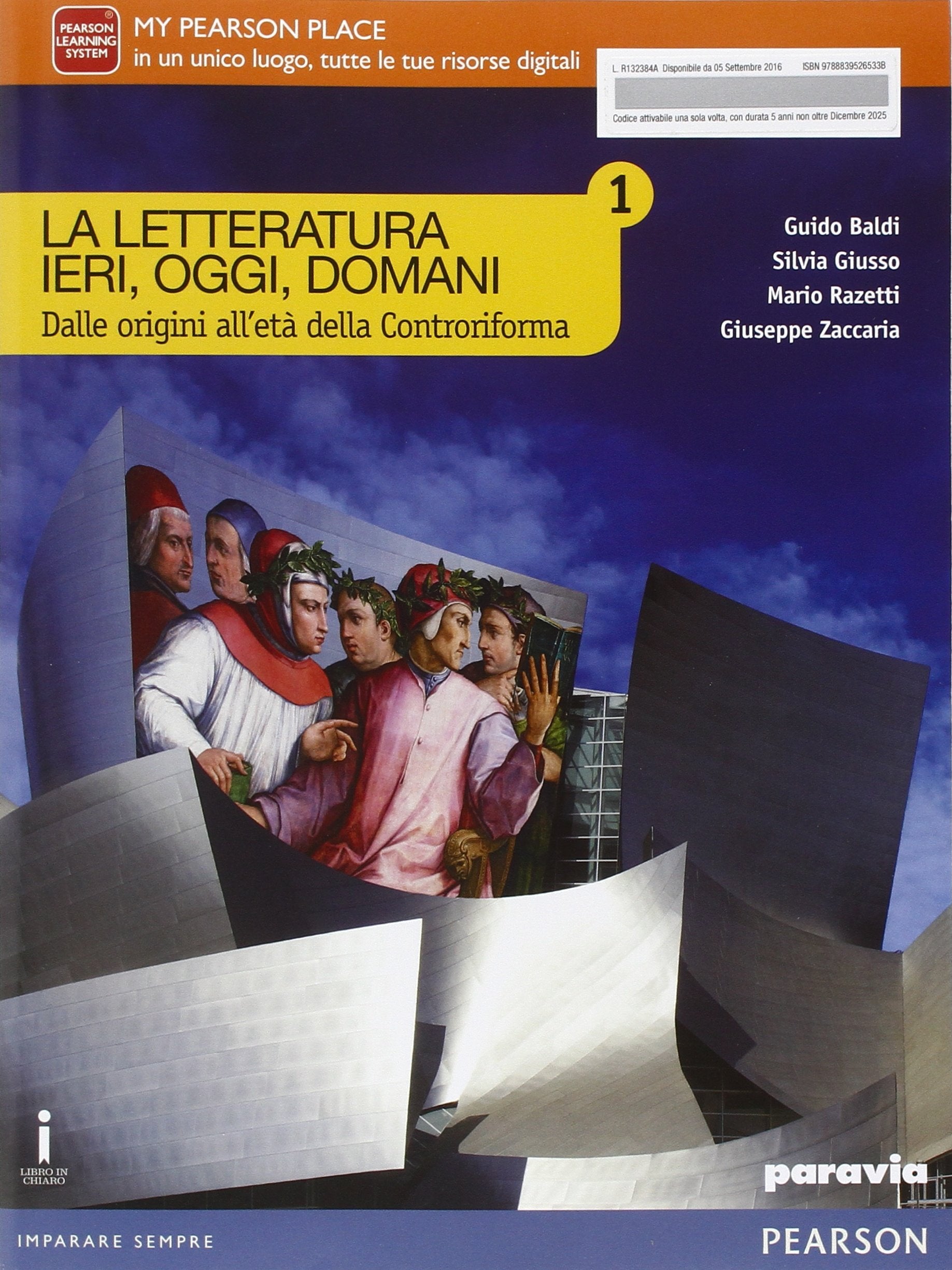 La letteratura ieri, oggi, domani. Vol. 1. Per le Scuole superiori. Con e-book. Con espansione online Professional & Reference Books