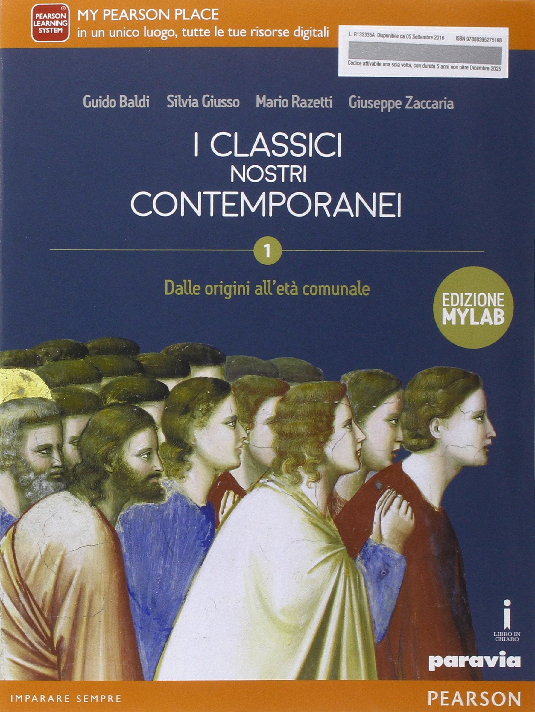 Classici nostri contemporanei. Ediz. mylab. Per le Scole superiori. Con e-book. Con espansione online (Vol. 1) Professional & Reference Books