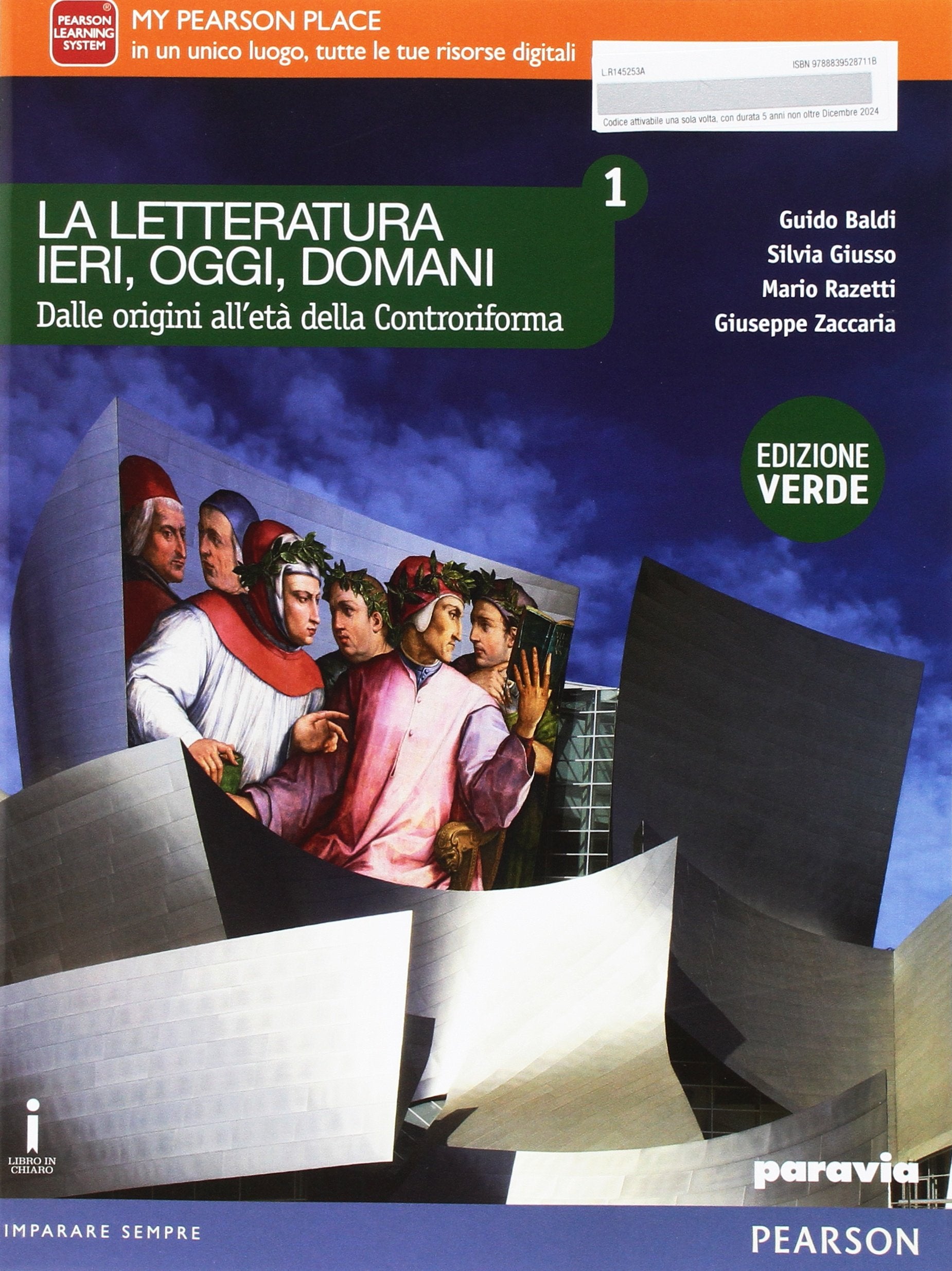 Letteratura ieri, oggi, domani. Per le Scuole superiori. Con e-book. Con espansione online (Vol. 1) book