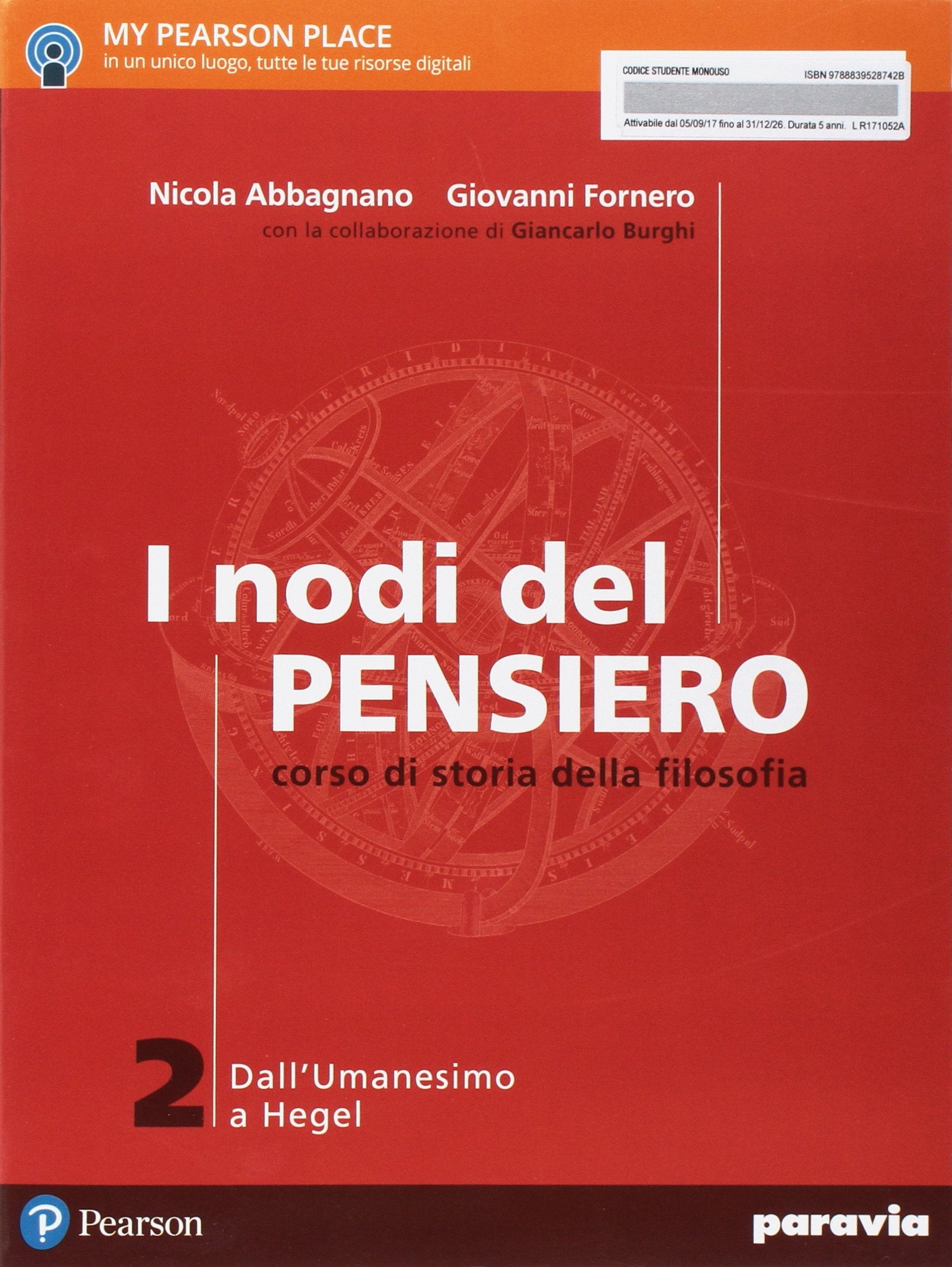 I nodi del pensiero. Per le Scuole superiori. Con e-book. Con espansione online. Dall'umanesimo a Hegel (Vol. 2) book