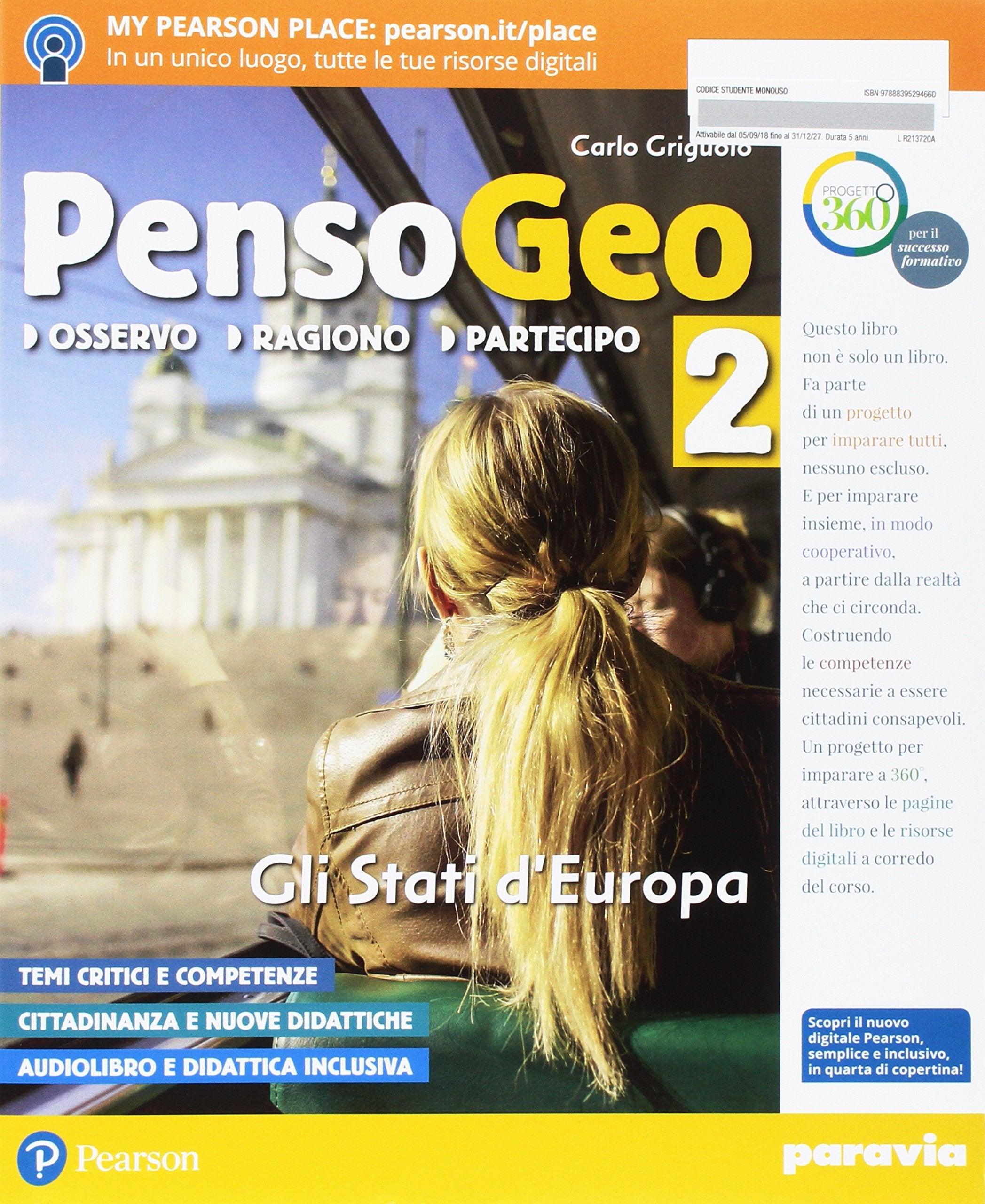 PensoGeo. Con Atlante. Con L'imparafacile. Per la Scuola media. Con ebook. Con espansione online (Vol. 2) book