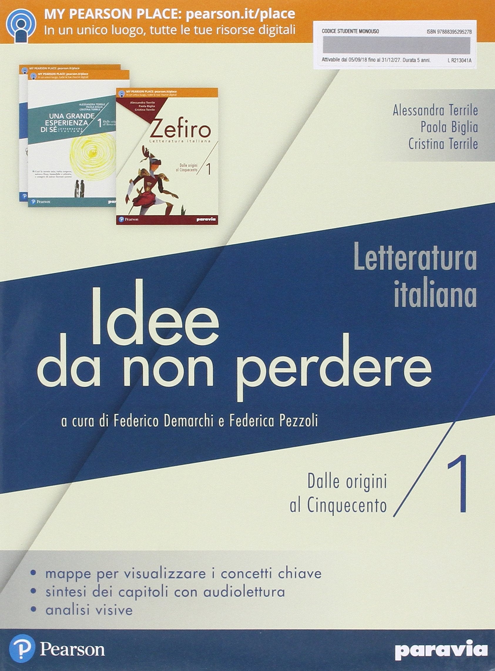 Idee da non perdere. Per le Scuole superiori. Con Contenuto digitale per accesso online. Con Contenuto digitale per download. Dalle origini al Cinquecento (Vol. 1) Professional & Reference Books