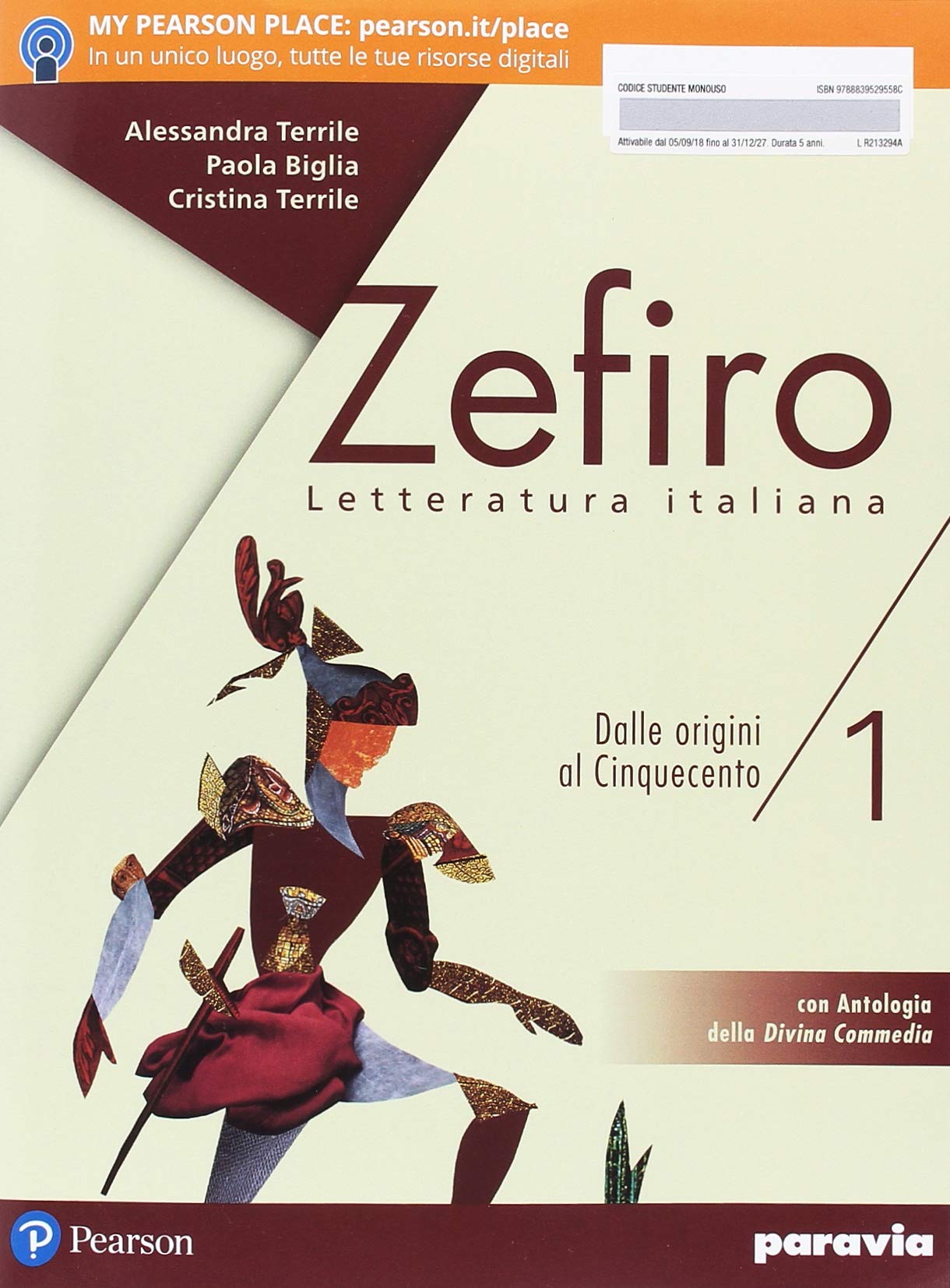 Zefiro. Con antologia della Divina Commedia con 27 canti. Con Scrivere parlare. Con Verso nuovo esame Stato. Con Verso prova INVALSI italiano. Con ... ITE (Antologia DC). Con Didast... (Vol. 1) Professional & Reference Books