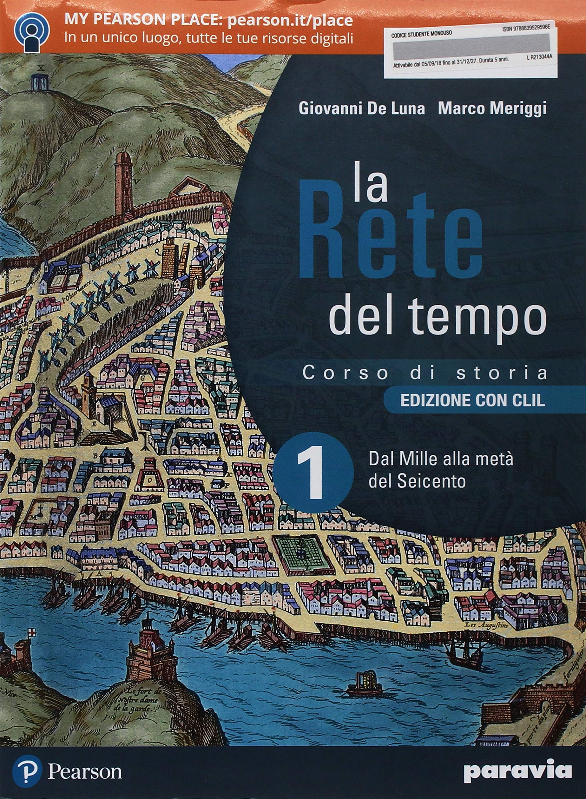 La rete del tempo. Edizione con CLIL. Con Lezioni di cittadinanza e costituzione. Con Atlante geopolitico. Con History in English. Con Libro liquido. ... Dal Mille alla metà del Seicento (Vol. 1) Professional & Reference Books
