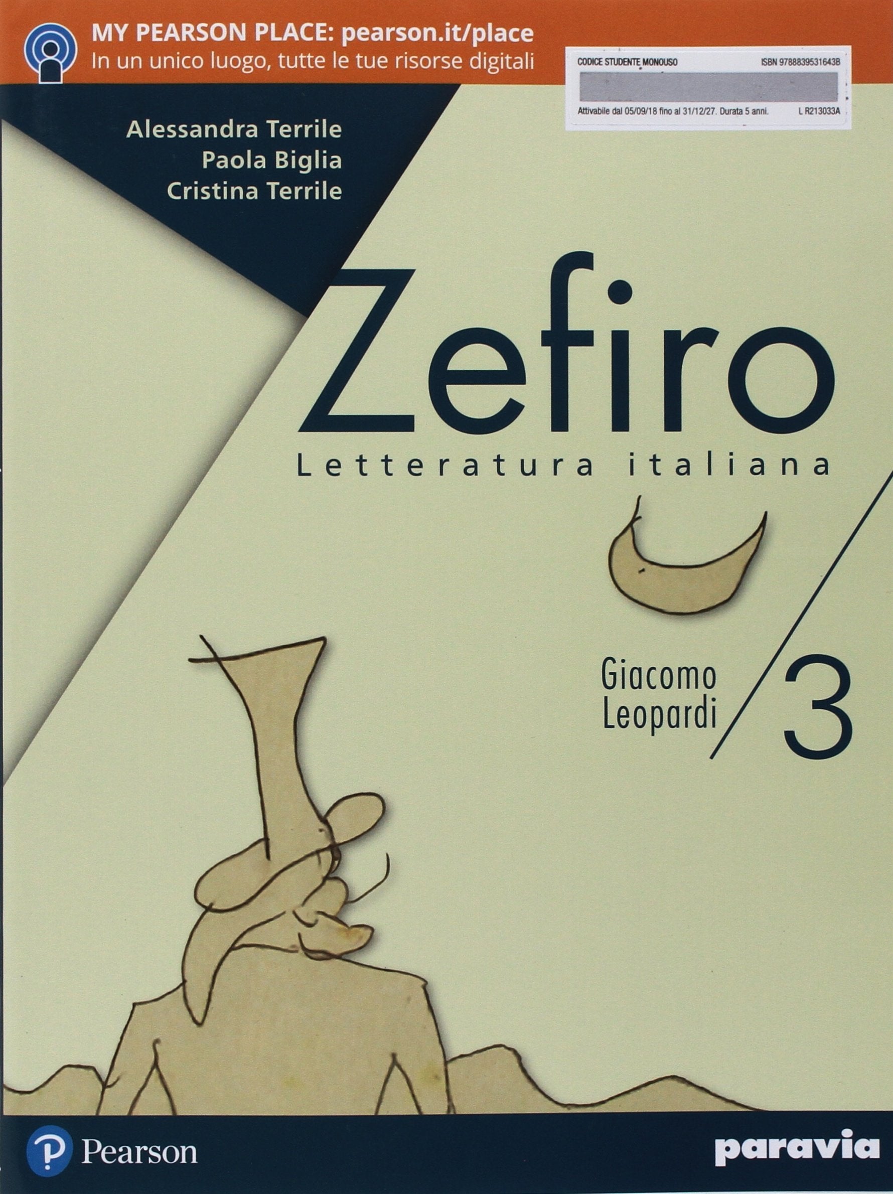 Zefiro. Con Libro liquido. Con Didastore. Per le Scuole superiori. Con ebook. Con espansione online. Giacomo Leopardi (Vol. 3) book