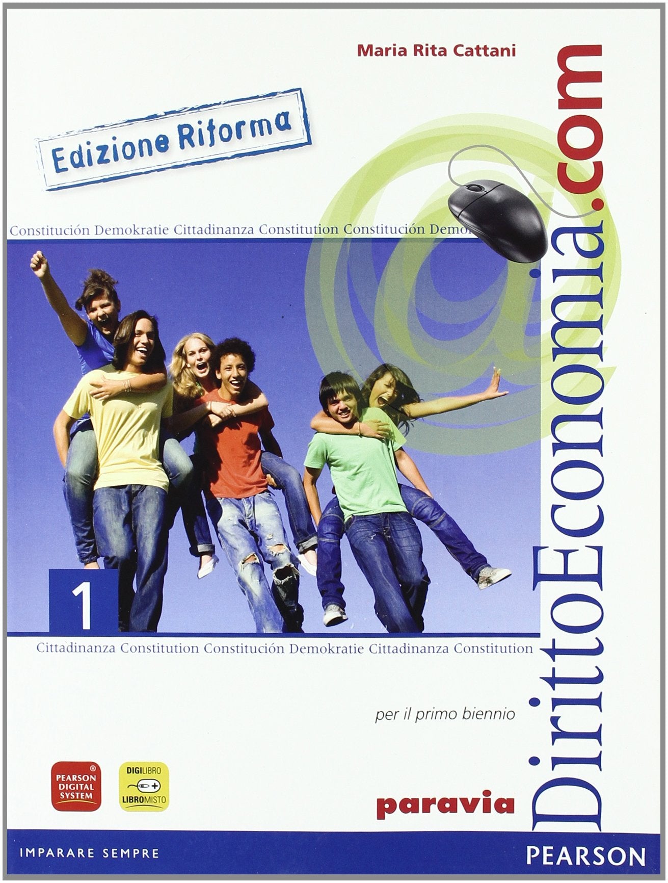 Diritto ed economia.com. Ediz. riforma. Per le Scuole superiori (Vol. 1) Professional & Reference Books