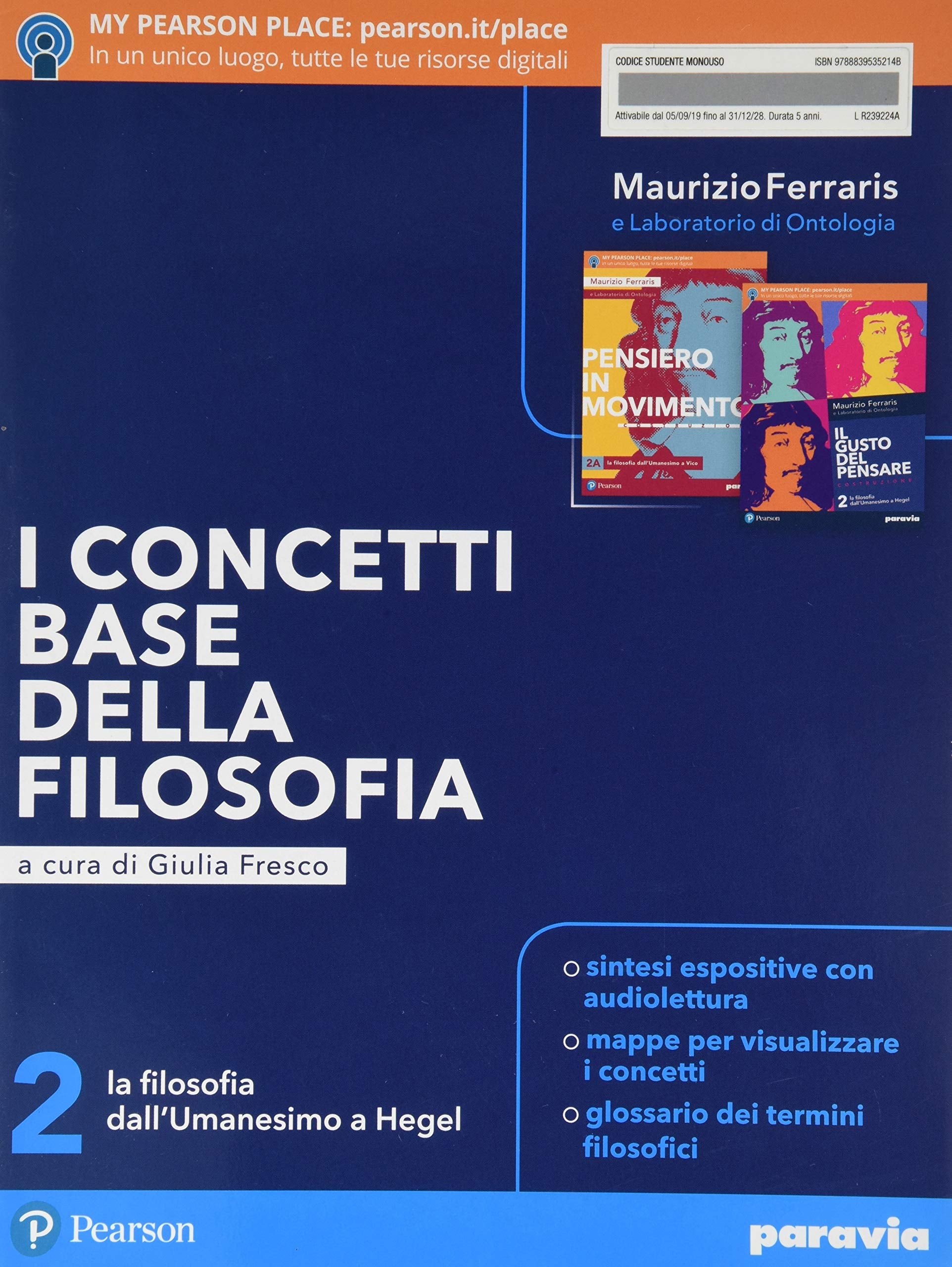 I concetti base della filosofia. La filosofia dalle origini a Ockham. Per le Scuole superiori. Con e-book. Con espansione online (Vol. 2) Professional & Reference Books