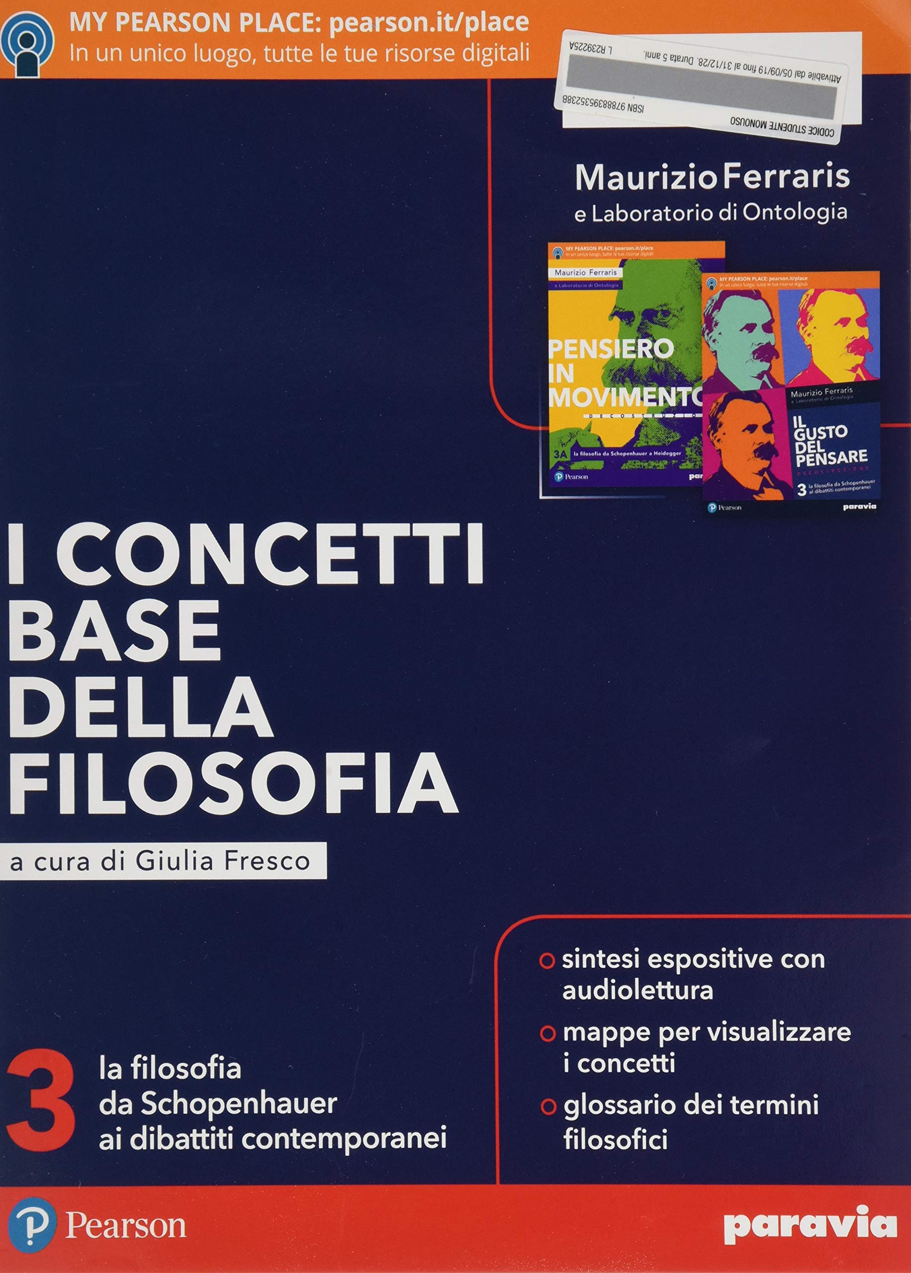 I concetti base della filosofia. La filosofia dalle origini a Ockham. Per le Scuole superiori. Con e-book. Con espansione online (Vol. 3) Professional & Reference Books