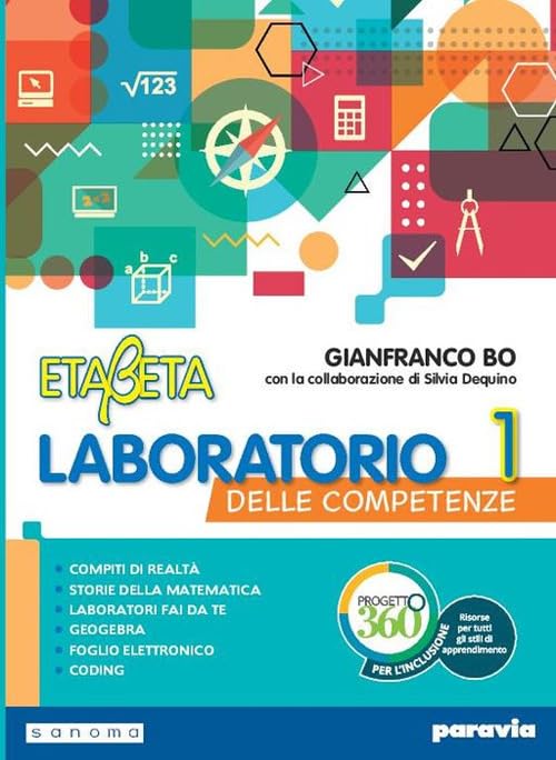Etabeta. La matematica per tutti. Con Laboratorio delle competenze, Imparafacile. Per la Scuola media. Con espansione online (Vol. 1) Professional & Reference Books