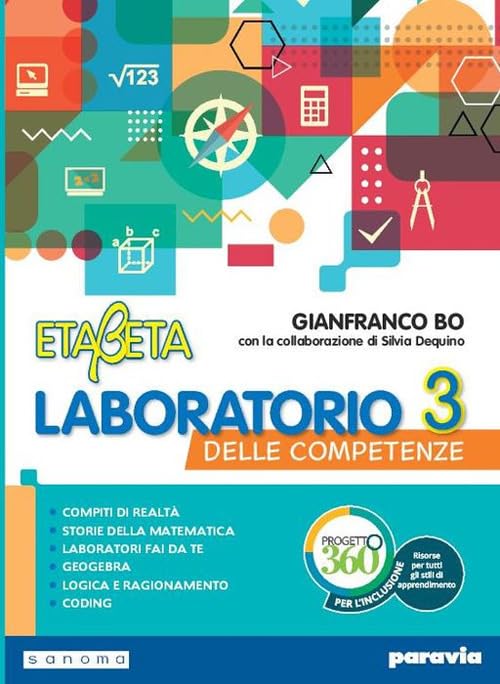 Etabeta. La matematica per tutti. Con Laboratorio delle competenze, Imparafacile. Per la Scuola media. Con espansione online (Vol. 3) Professional & Reference Books