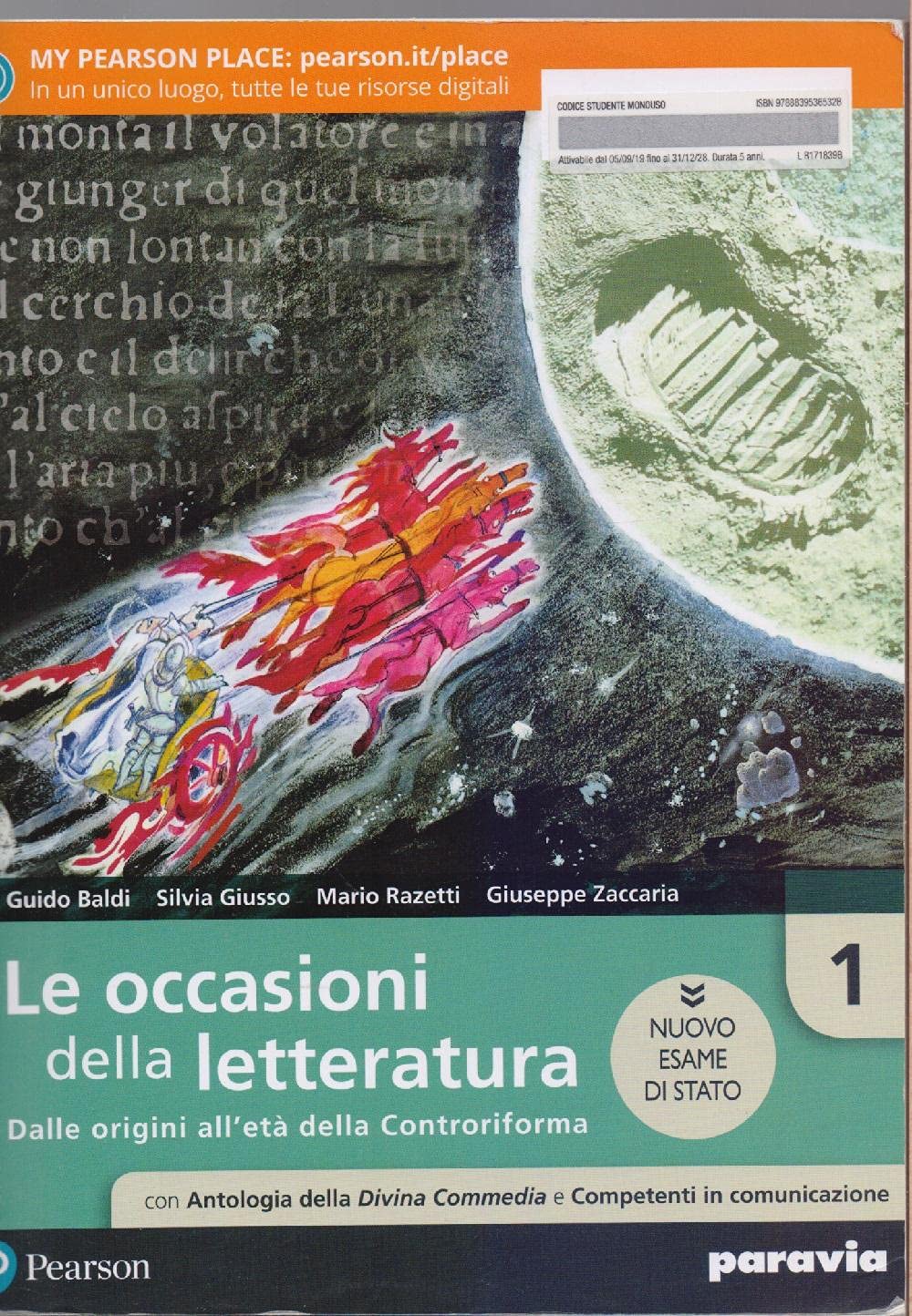 Le occasioni della letteratura. Con Antologia. Ediz. nuovo esame di Stato. Per le Scuole superiori. Con e-book. Con espansione online (Vol. 1) Professional & Reference Books