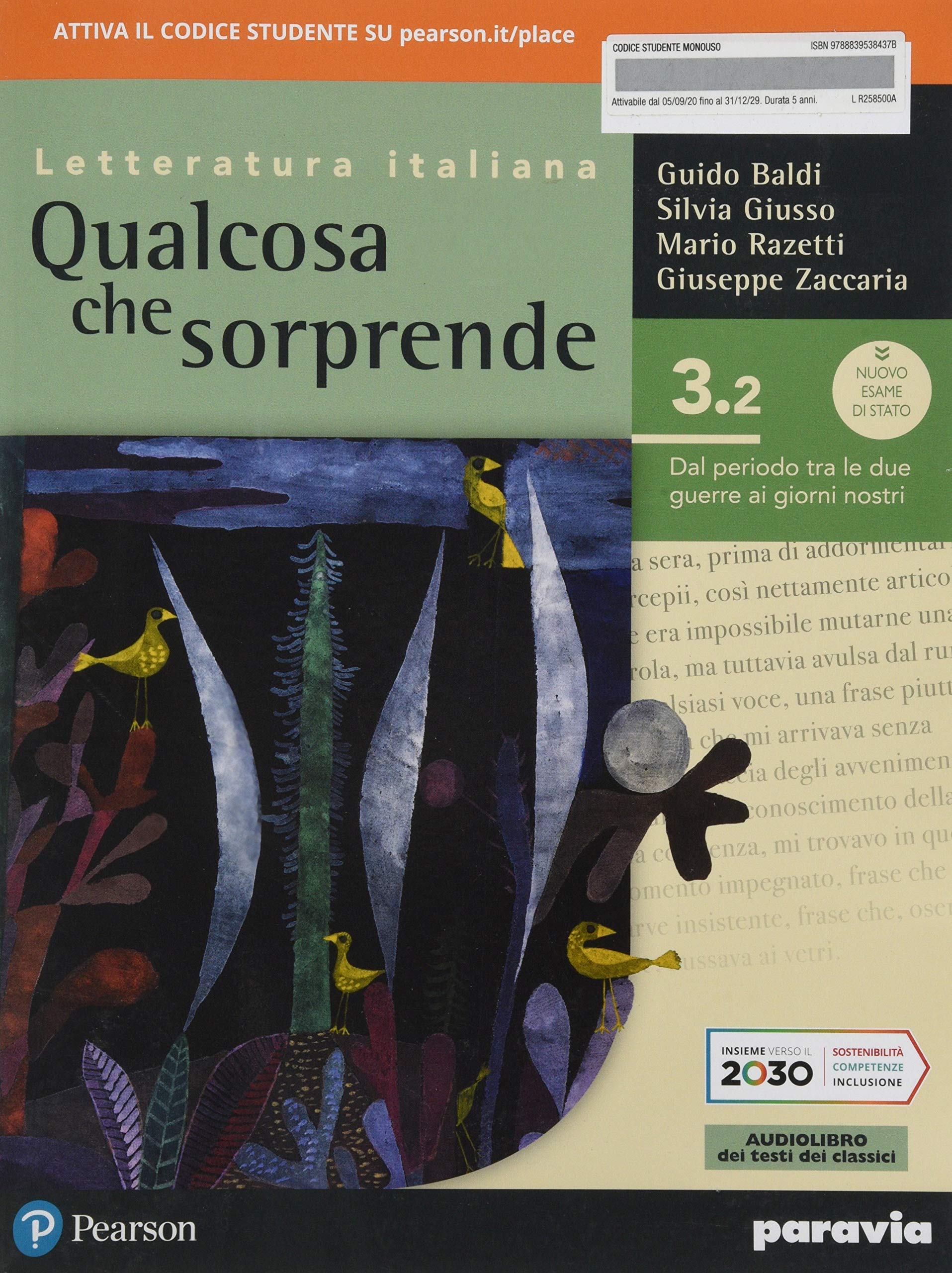 Qualcosa che sorprende. Dal periodo tra le due guerre ai giorni nostri. Per le Scuole superiori. Con e-book. Con espansione online (Vol. 3/2) Professional & Reference Books