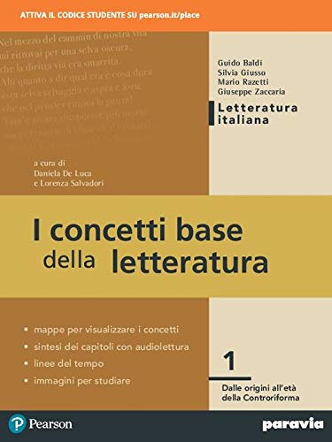 I concetti base della letteratura. Per le Scuole superiori. Con e-book. Con espansione online (Vol. 1) book
