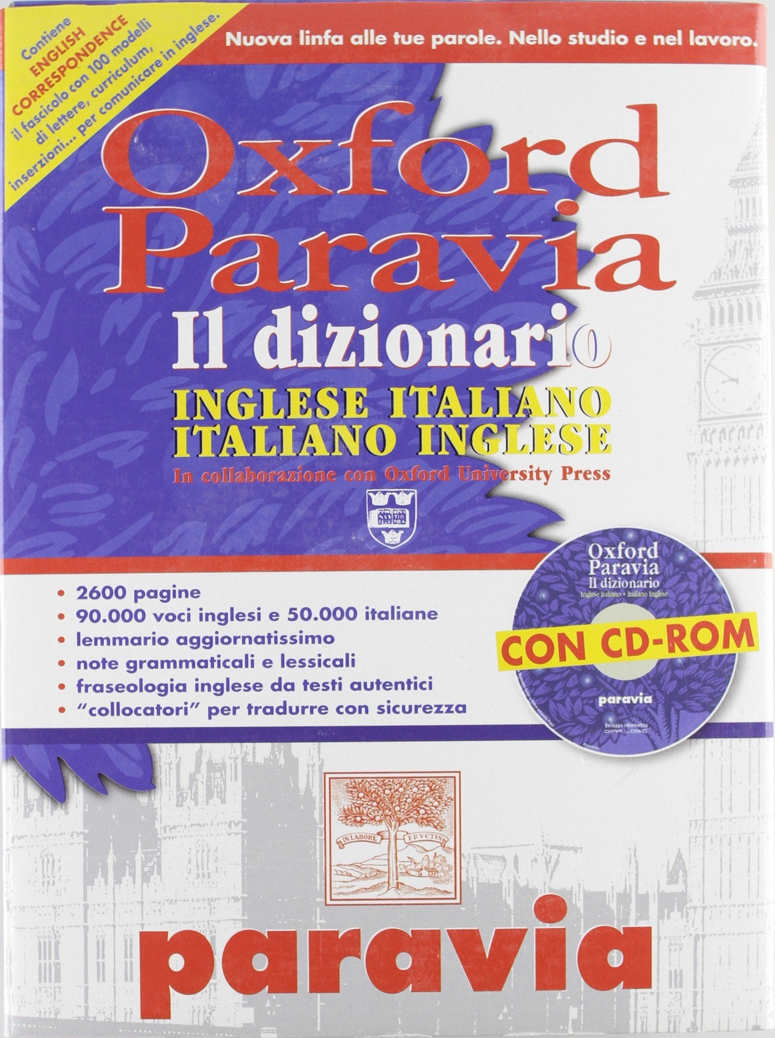 Oxford Paravia. Il dizionario inglese-italiano, italiano-inglese. Con CD-ROM Foreign Languages ​​& Dictionaries