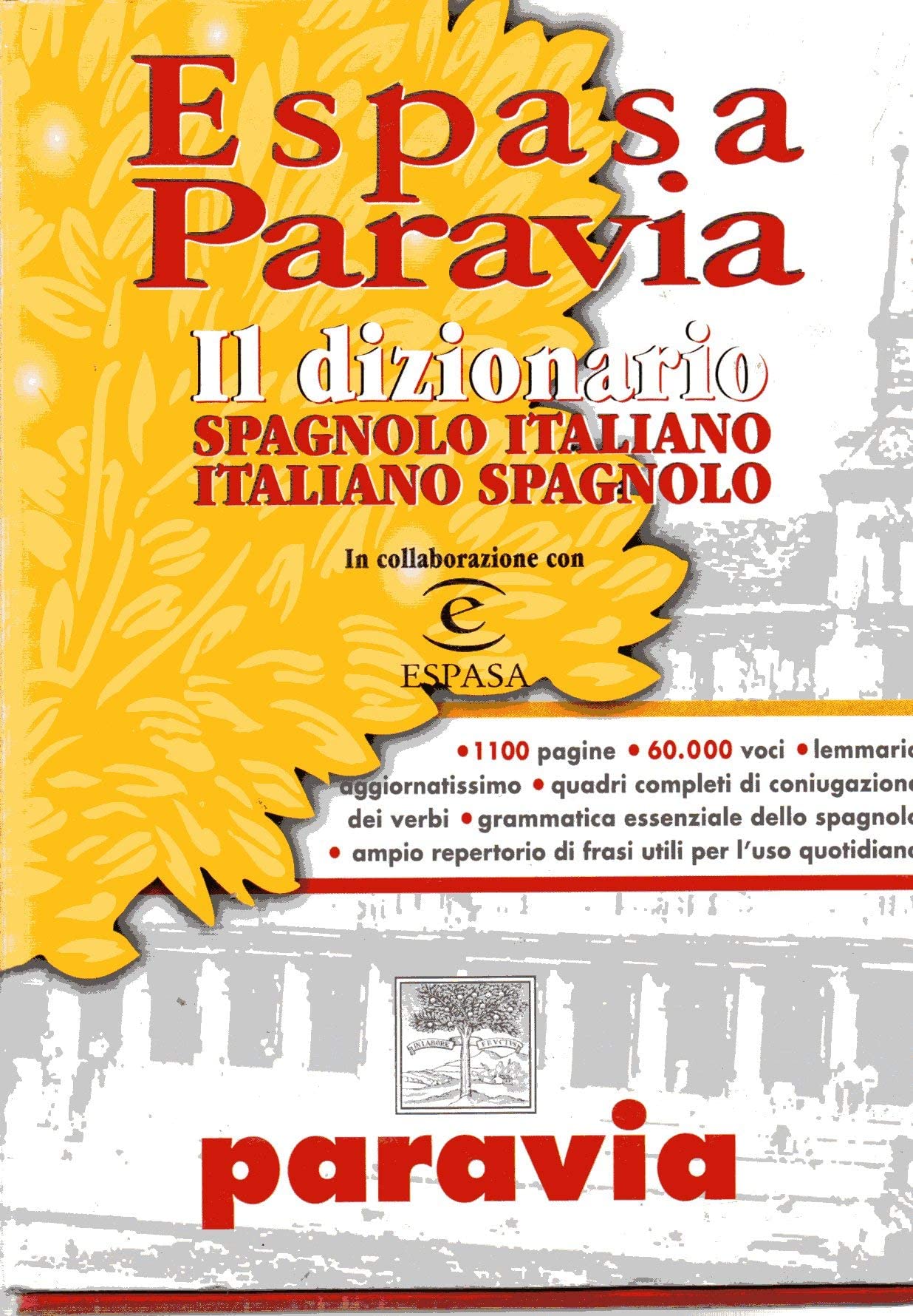 Espasa Paravia. Dizionario spagnolo-italiano, italiano spagnolo book