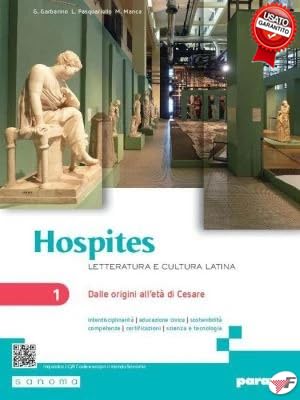 Hospites. Letteratura e cultura latina. Per le Scuole superiori. Con e-book. Con espansione online. Dalle origini all’età di Cesare (Vol. 1) Study Guides