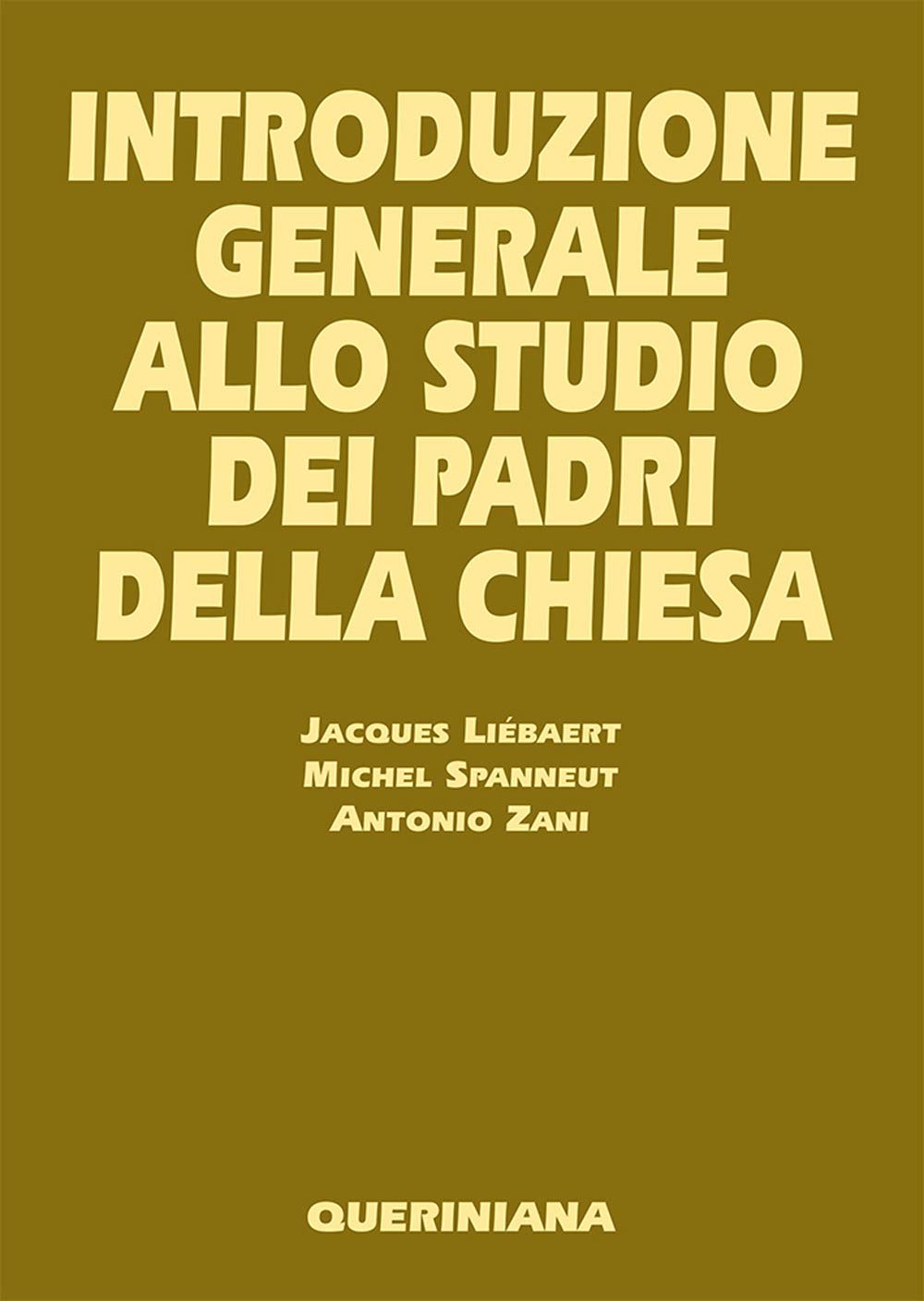 Introduzione generale allo studio dei Padri della Chiesa (Grandi opere) Philosophy