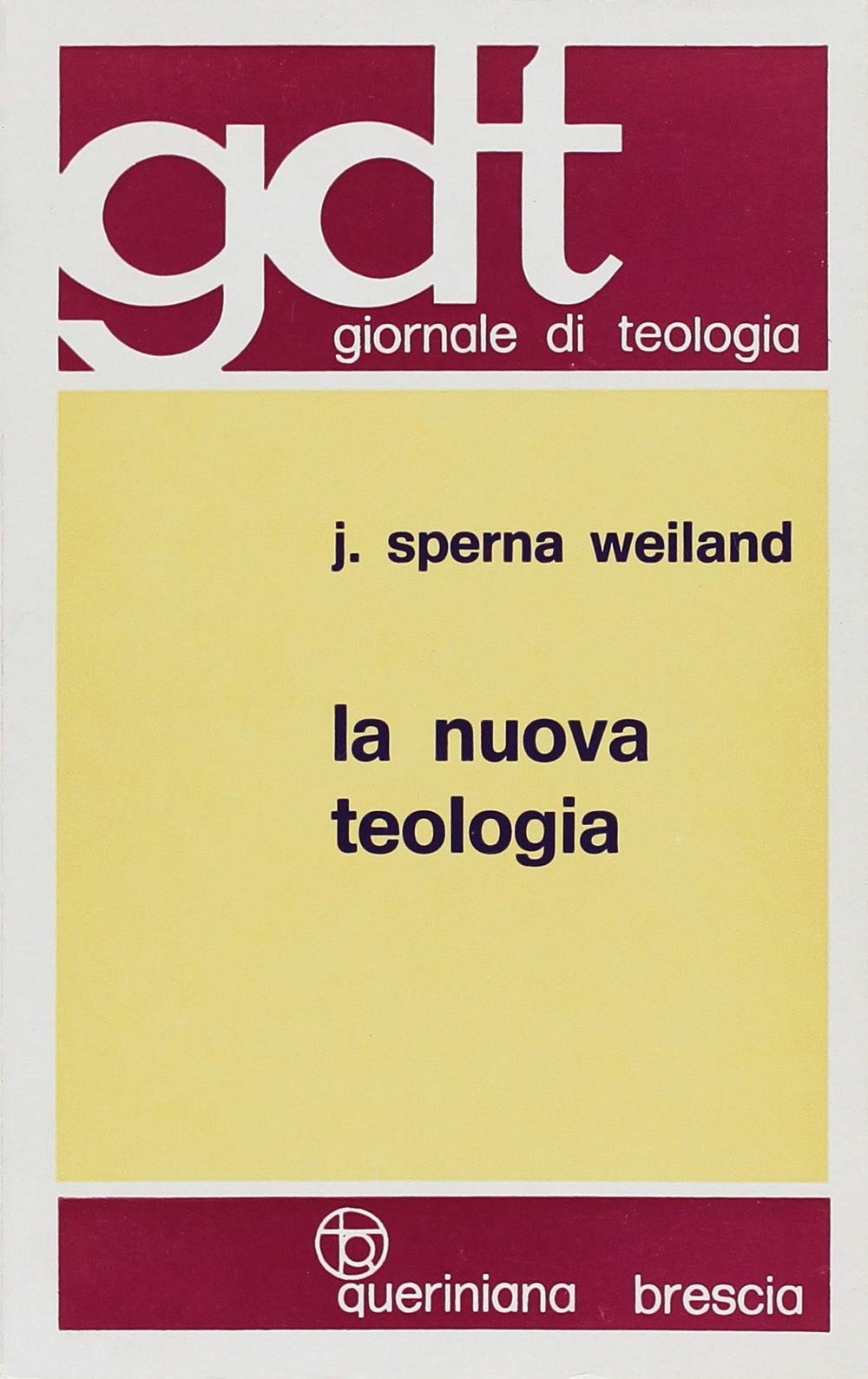 La nuova teologia (Vol. 1) book