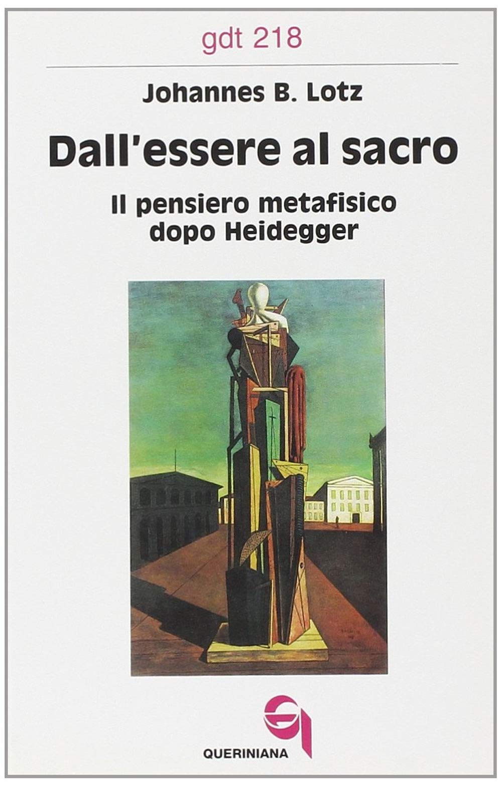 Dall'essere al sacro. Il pensiero metafisico dopo Heidegger book