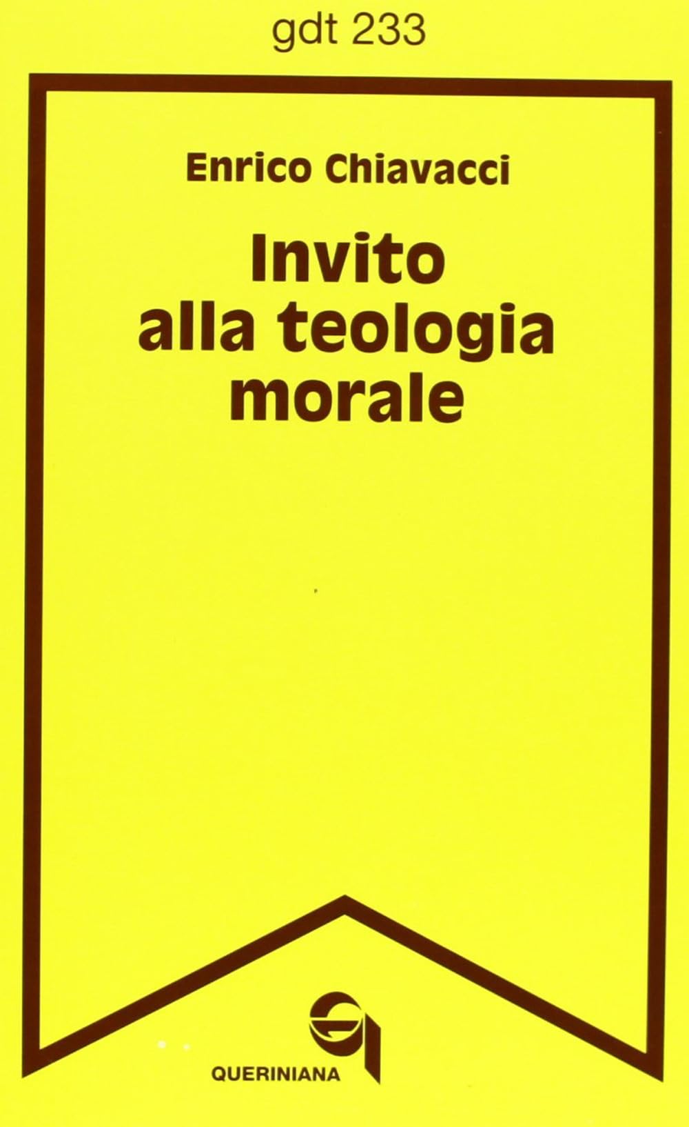 Invito alla teologia morale (Giornale di teologia) Religion & Esotericism