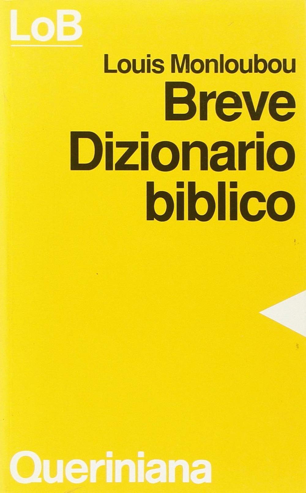 Breve dizionario biblico (LoB. Leggere oggi la Bibbia. Sez. 3) Reference Books